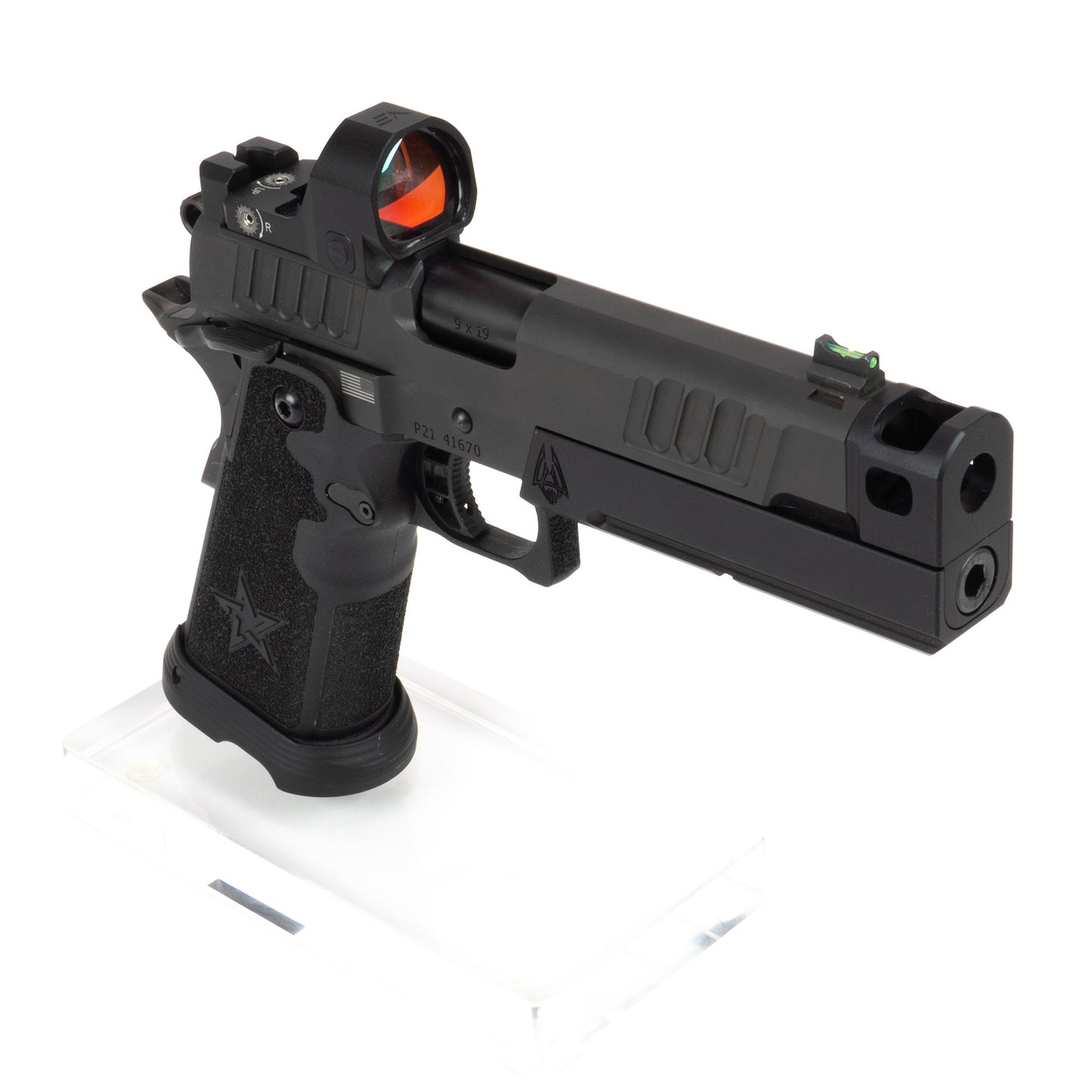 Staccato P Cerberus Compensator (Single Slot Rail)