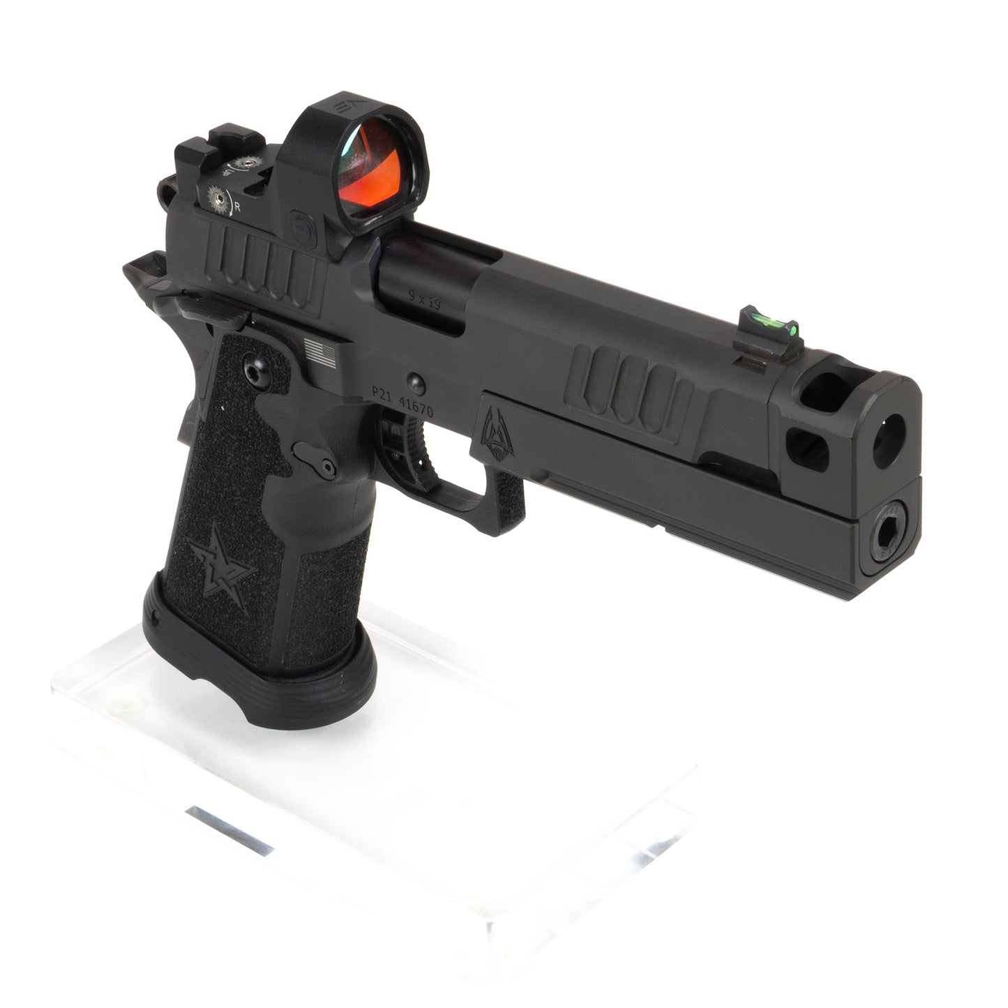 Staccato P Cerberus Compensator (Single Slot Rail)