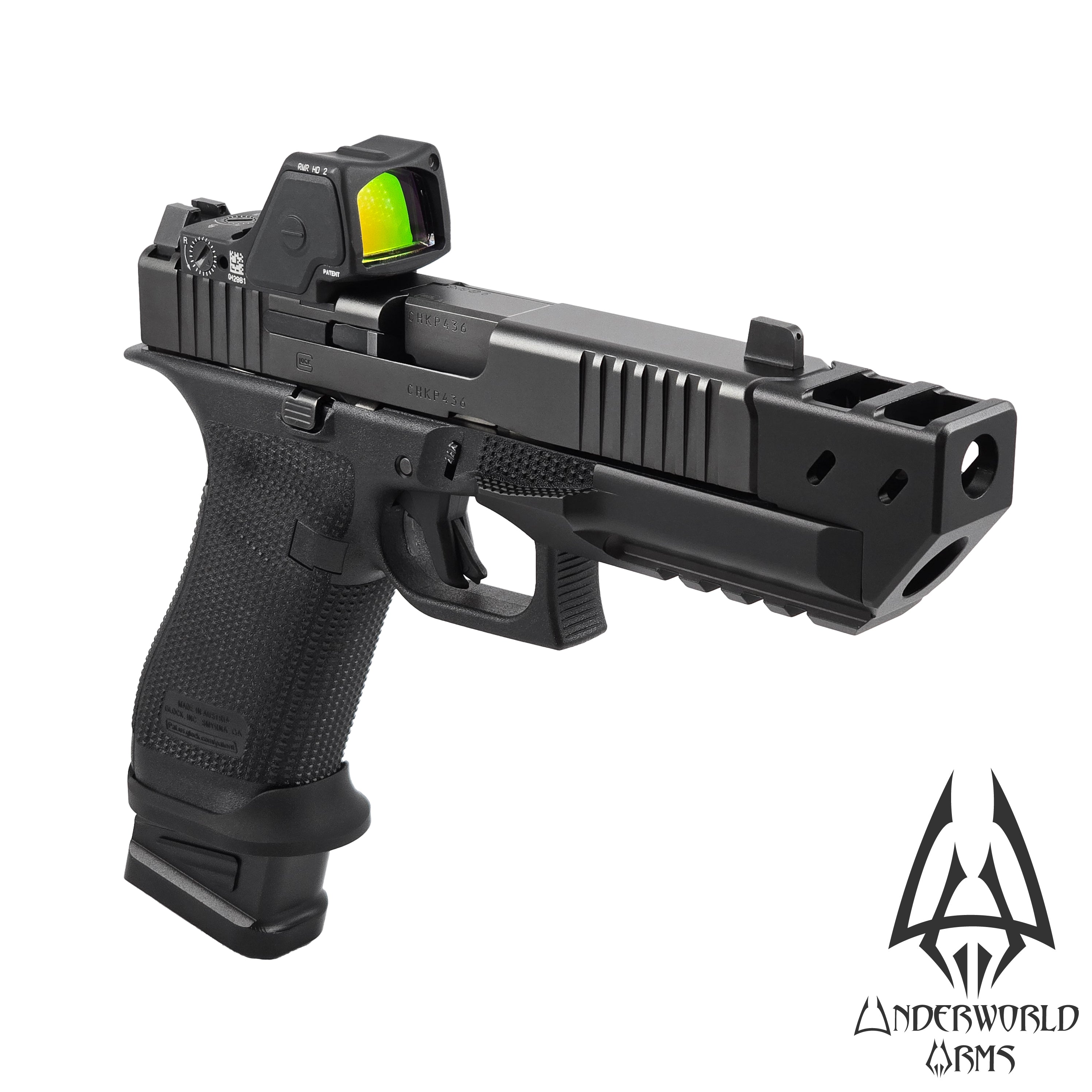 For Glock 19 45 Gen 6 - Basilisk Thumb Rest Compensator - G19.6