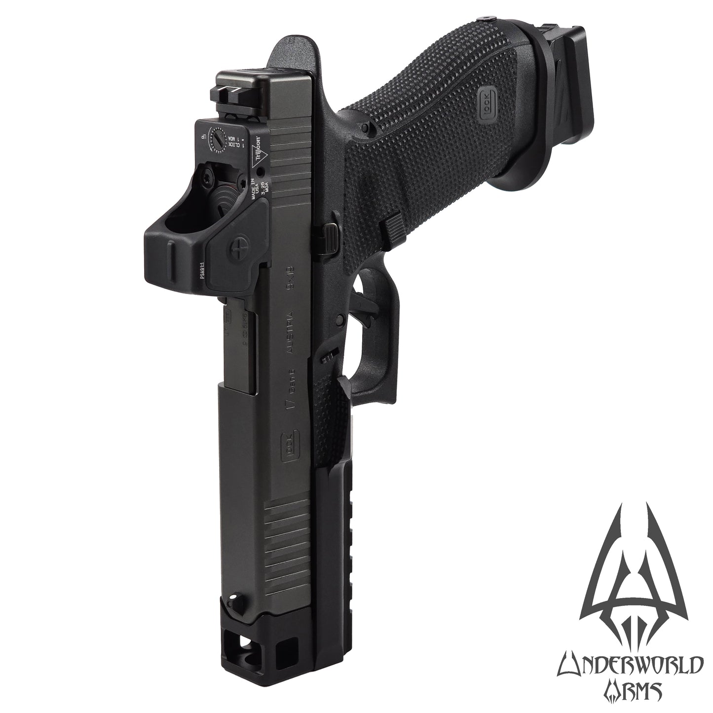 For Glock 17 Gen 6 - Cerberus Thumb Rest Compensator - G17.6 G17