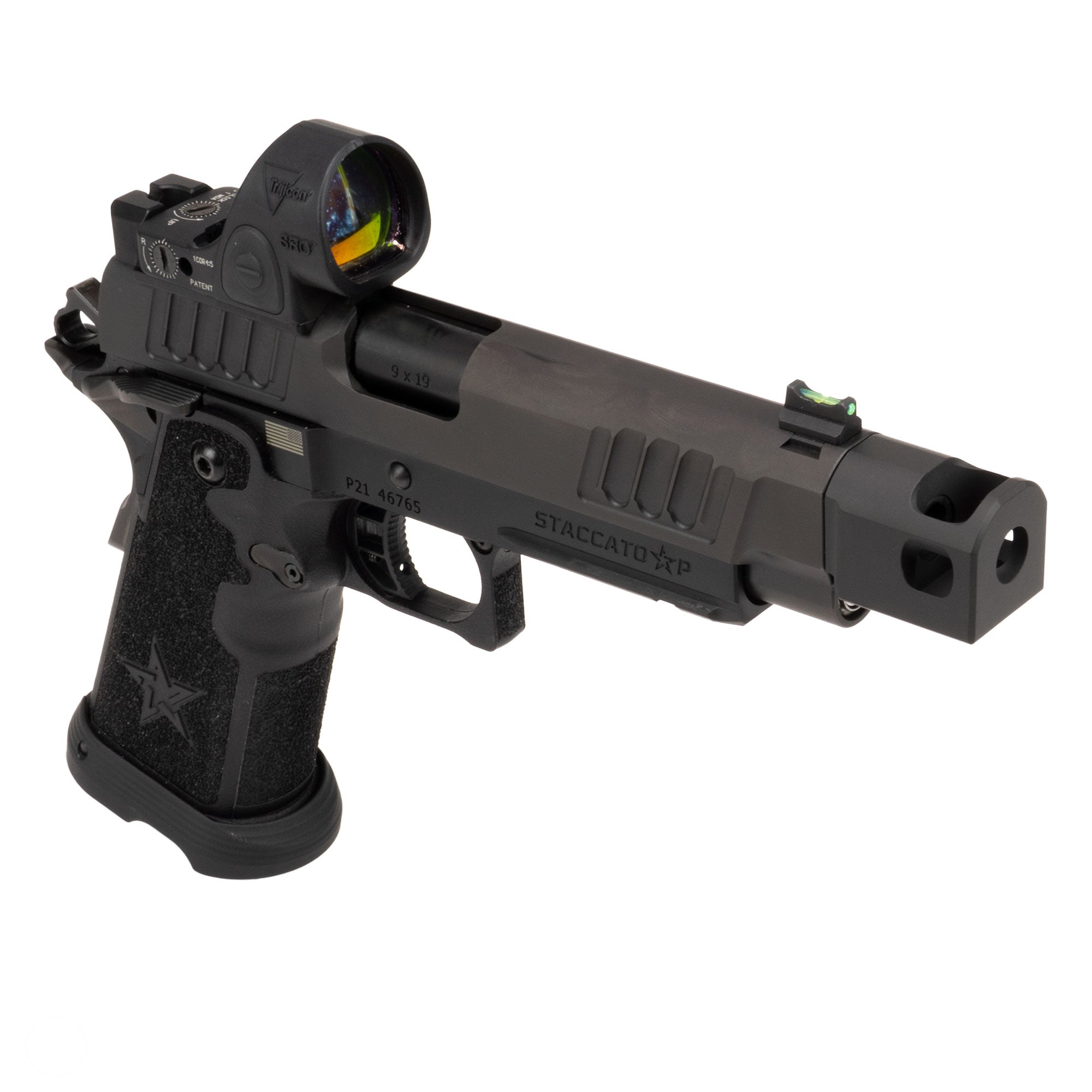 Staccato P C2 XL Thread-On Cerberus Carry Compensator – Underworld
