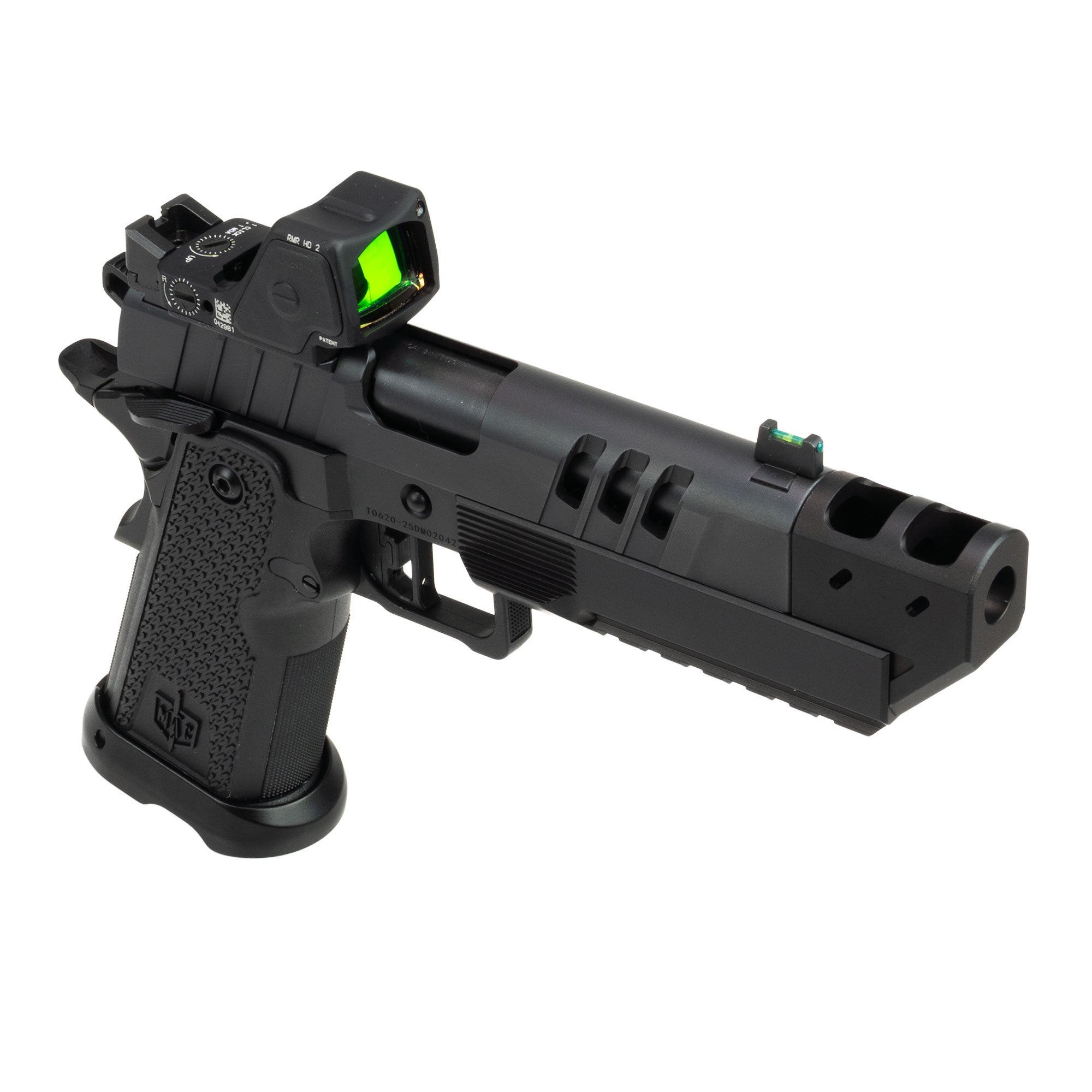 MAC 9 DS 4.25 Gen 3 Basilisk Compensator Thumb Rest Mk2