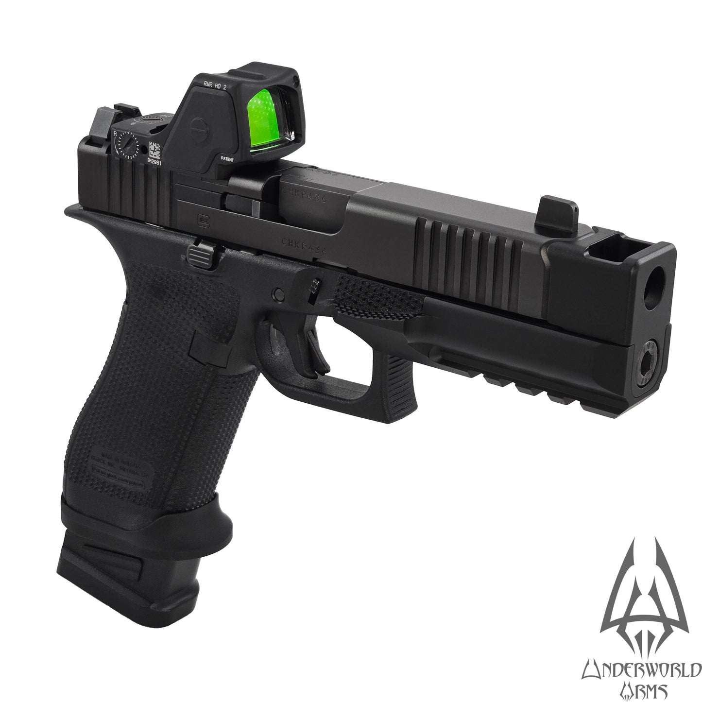 For Glock 19 45 Gen 6 - Cyclops Thumb Rest Compensator - G19.6 G45.6