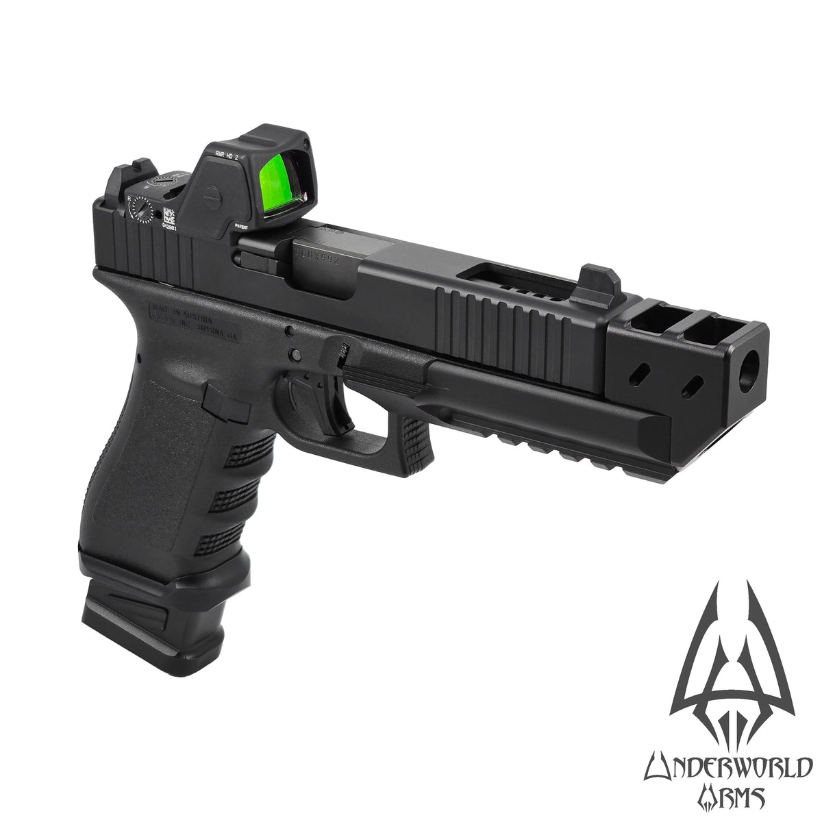 For Glock 17 Gen 3 - Basilisk Thumb Rest Compensator