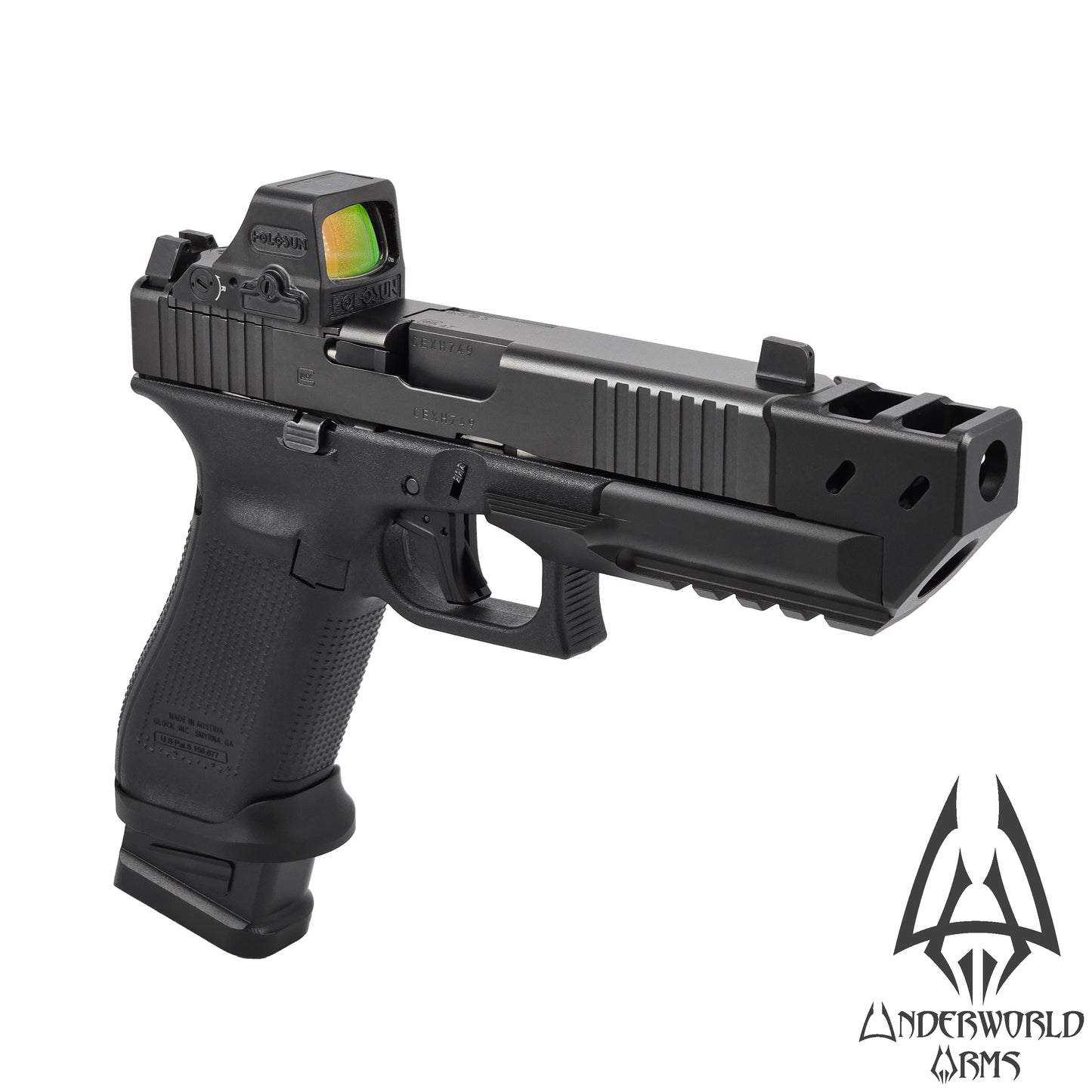 For Glock 19 45 Gen 5 - Basilisk Thumb Rest Compensator - G19 G19v G19x G45