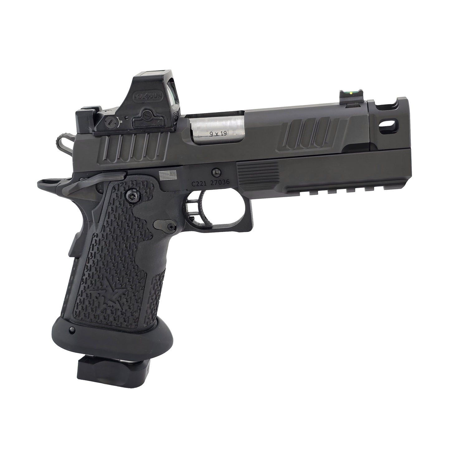 Staccato C2 Cerberus Compensator Thumb Rest Mk2