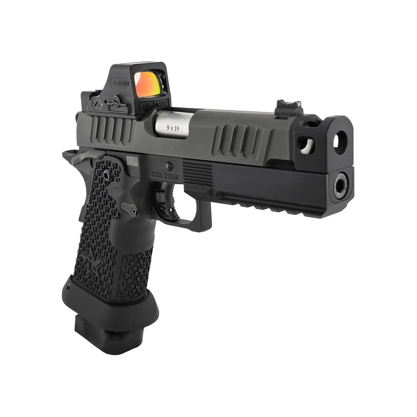 Staccato C2 Cerberus Compensator Thumb Rest Mk2