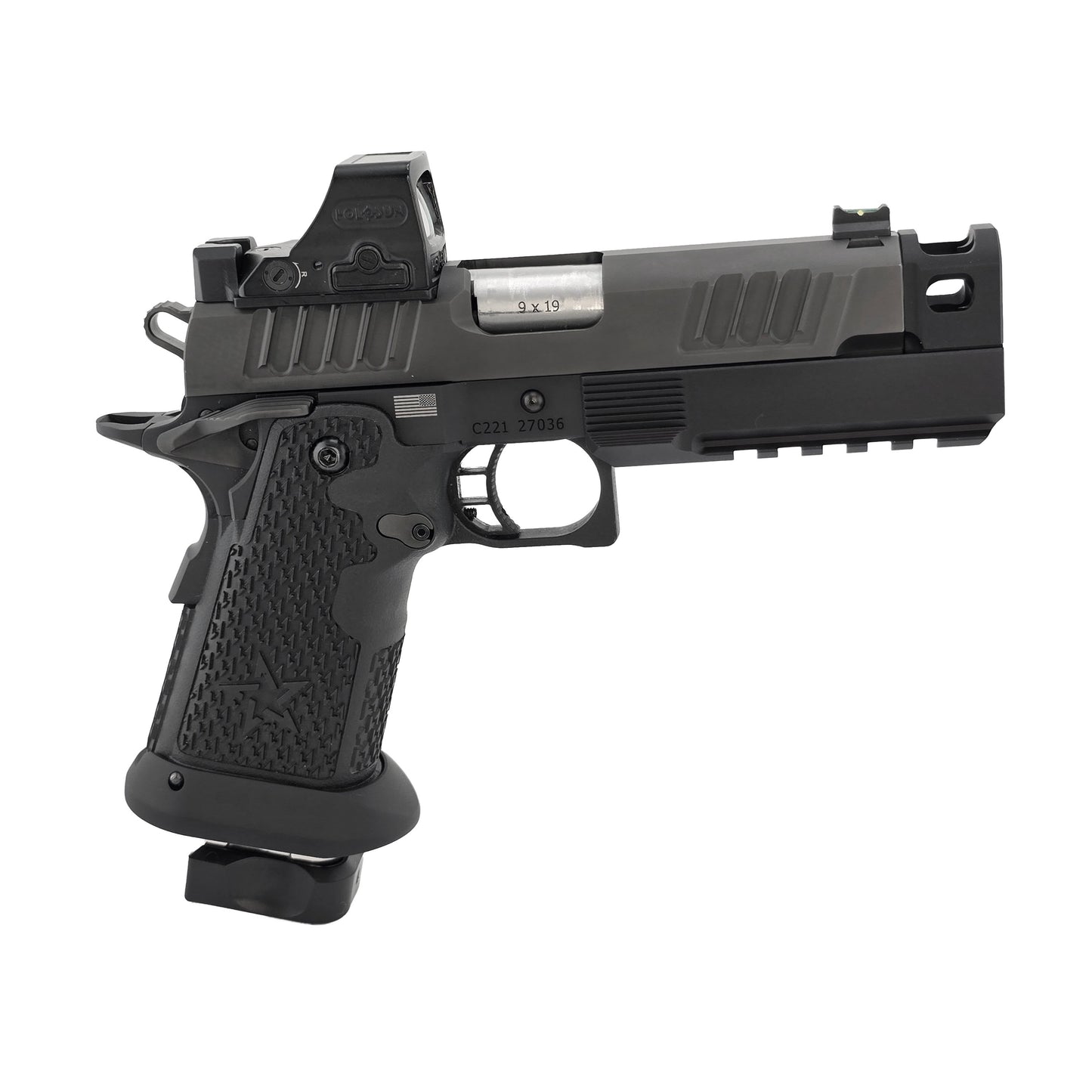 Staccato C2 Cerberus Compensator Thumb Rest Mk2