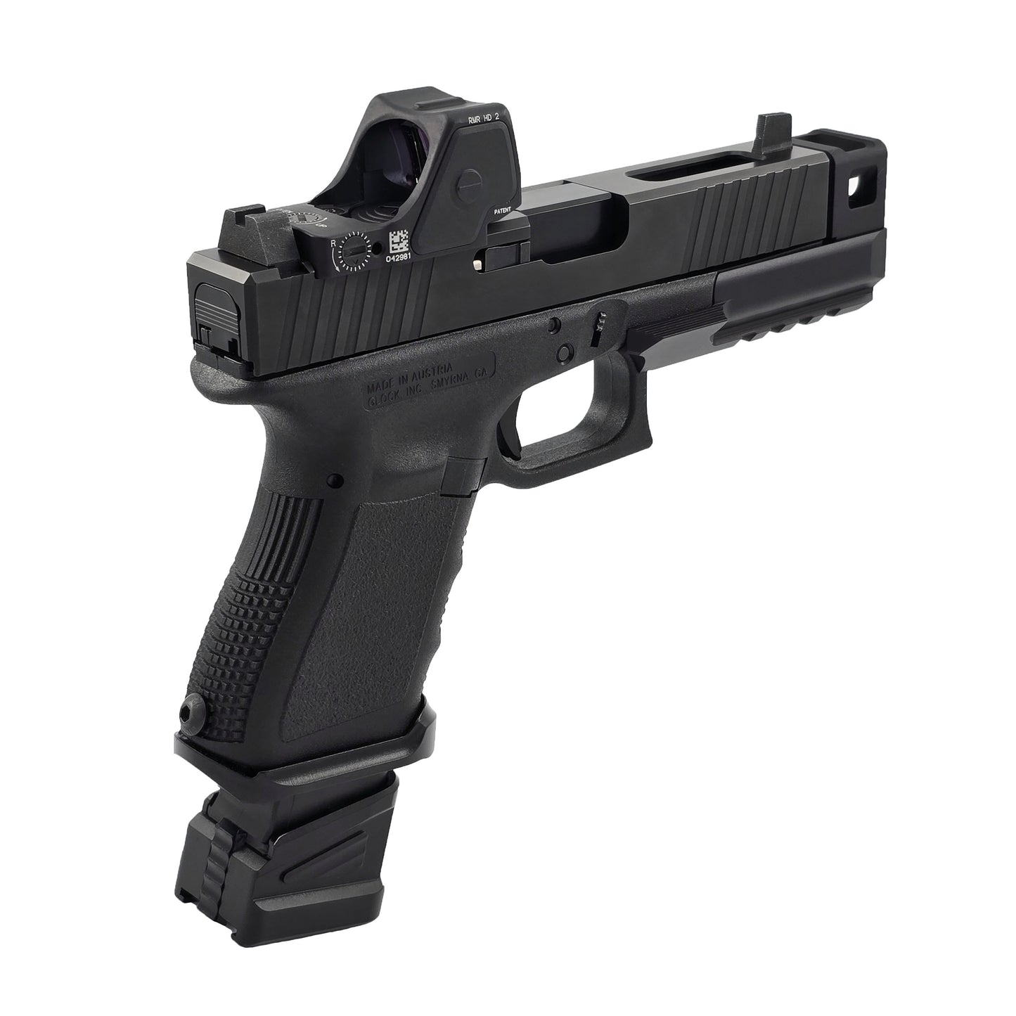 For Glock 19 Gen 3 - Cerberus Thumb Rest Compensator