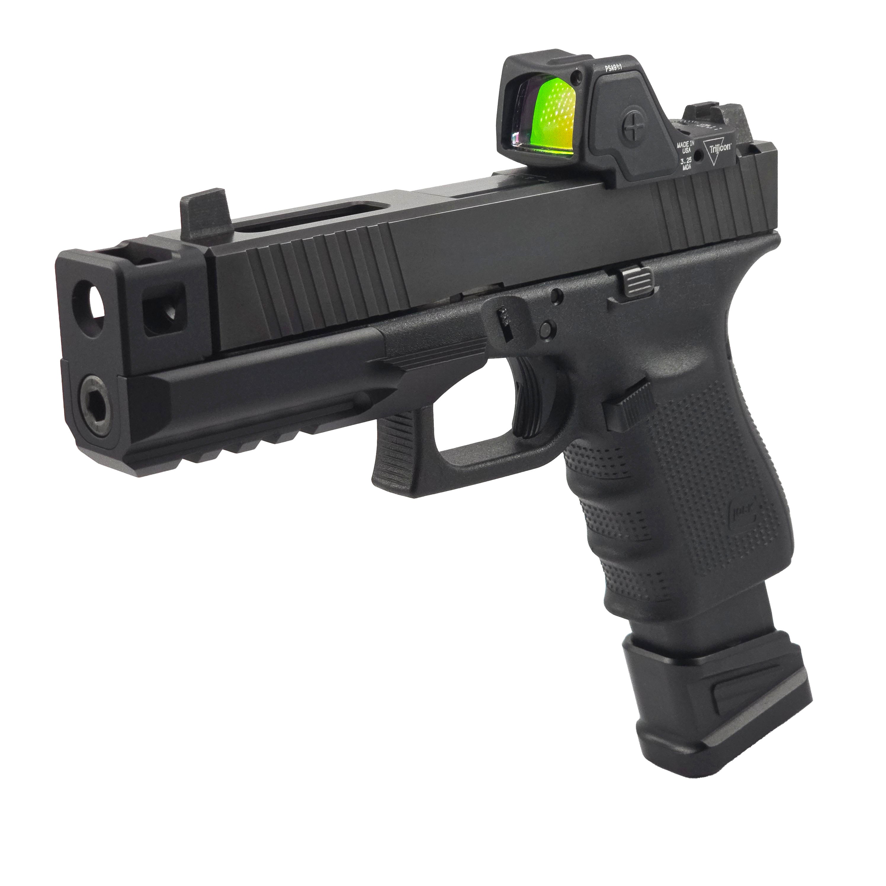 For Glock 19 Gen 4 - Cerberus Thumb Rest Compensator – Underworld Arms