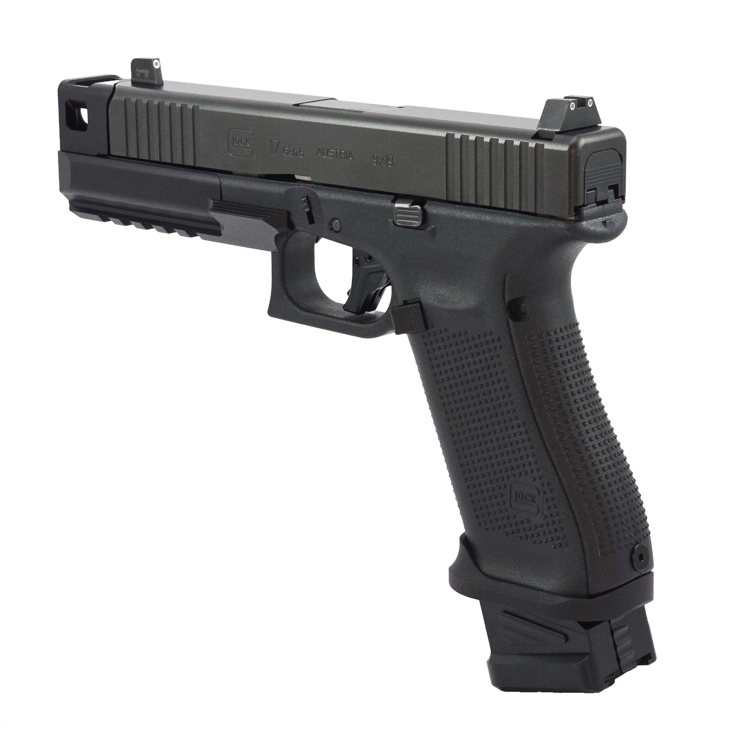 For Glock 17 Gen 5 - Cerberus Thumb Rest Compensator - G17