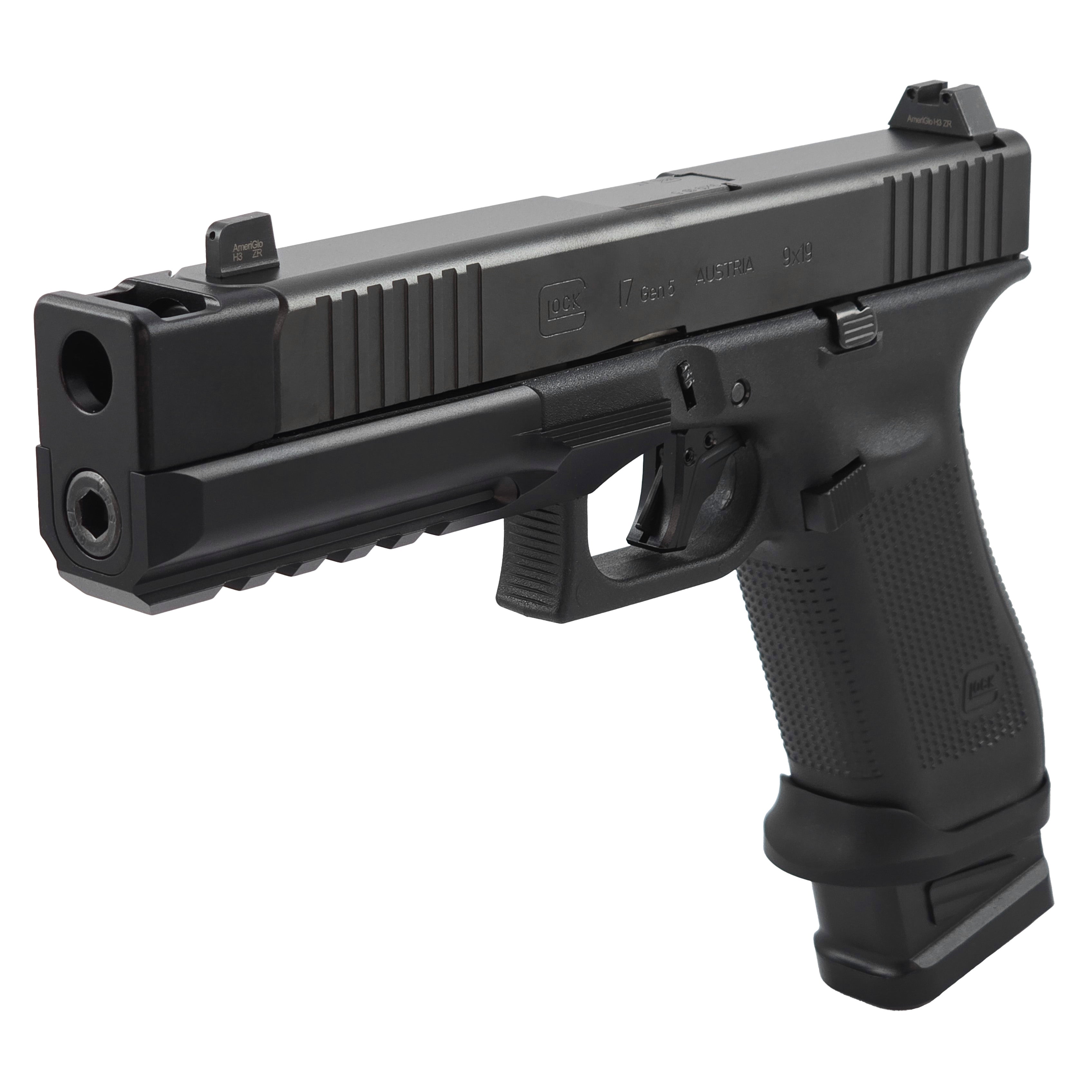 For Glock 17 Gen 5 - Cerberus Thumb Rest Compensator - G17