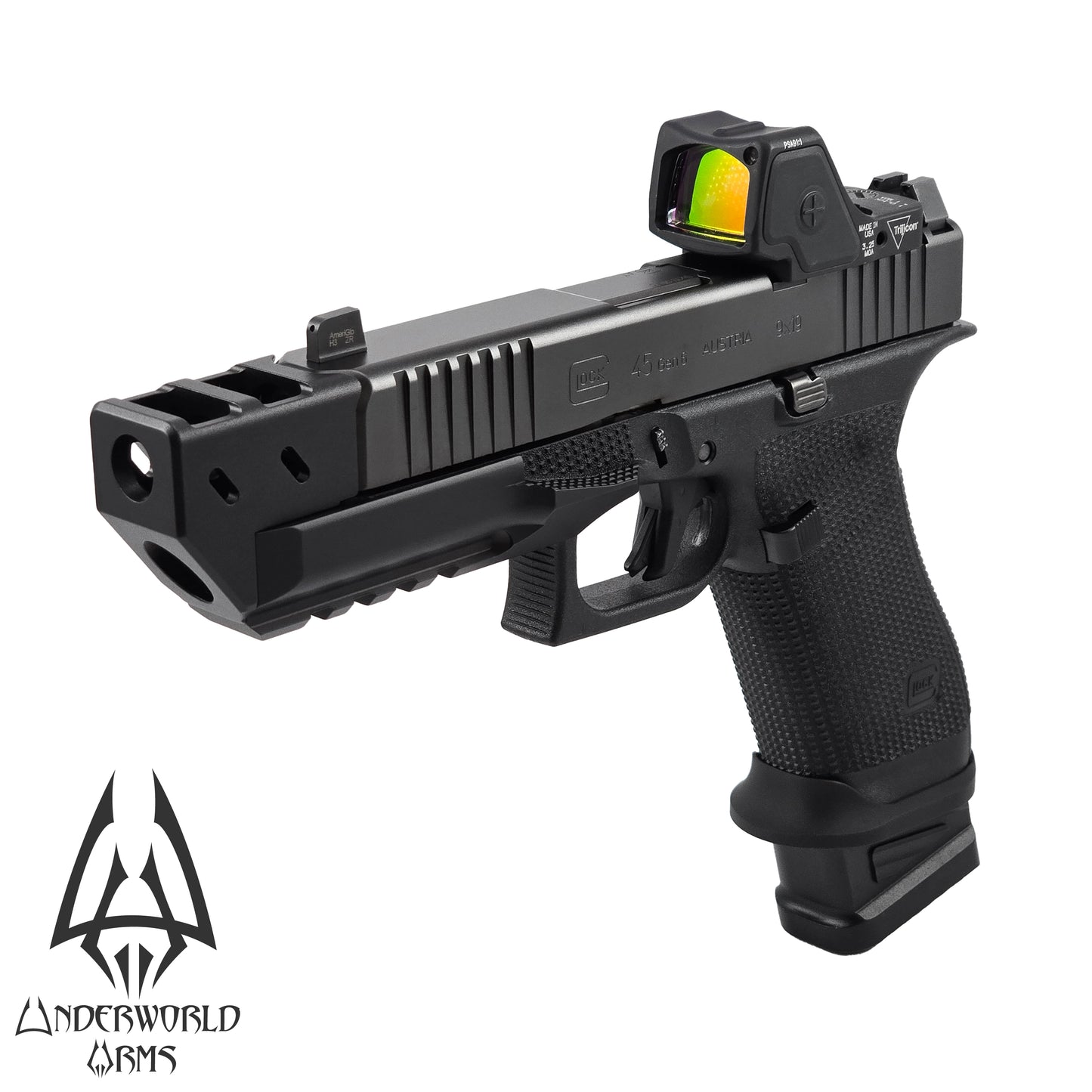 For Glock 19 45 Gen 6 - Basilisk Thumb Rest Compensator - G19.6 G45.6