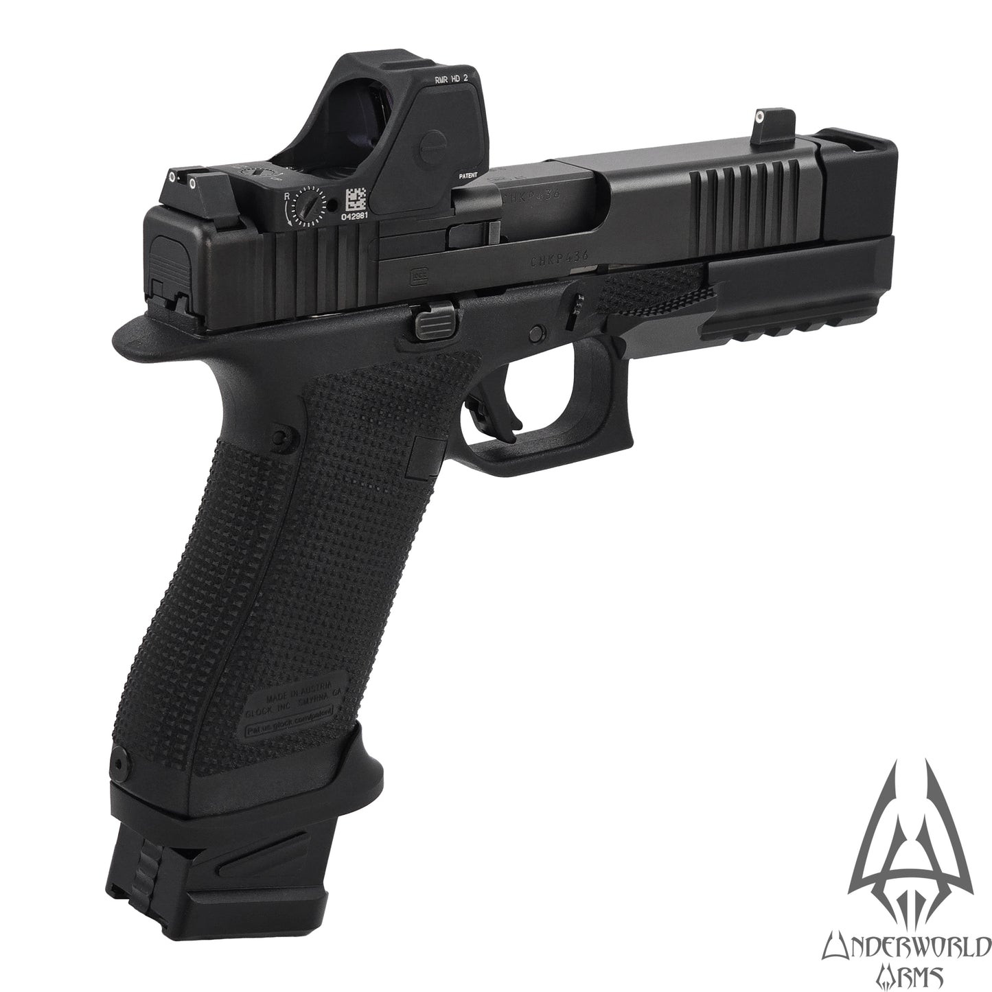 For Glock 19 45 Gen 6 - Cyclops Thumb Rest Compensator - G19.6 G45.6