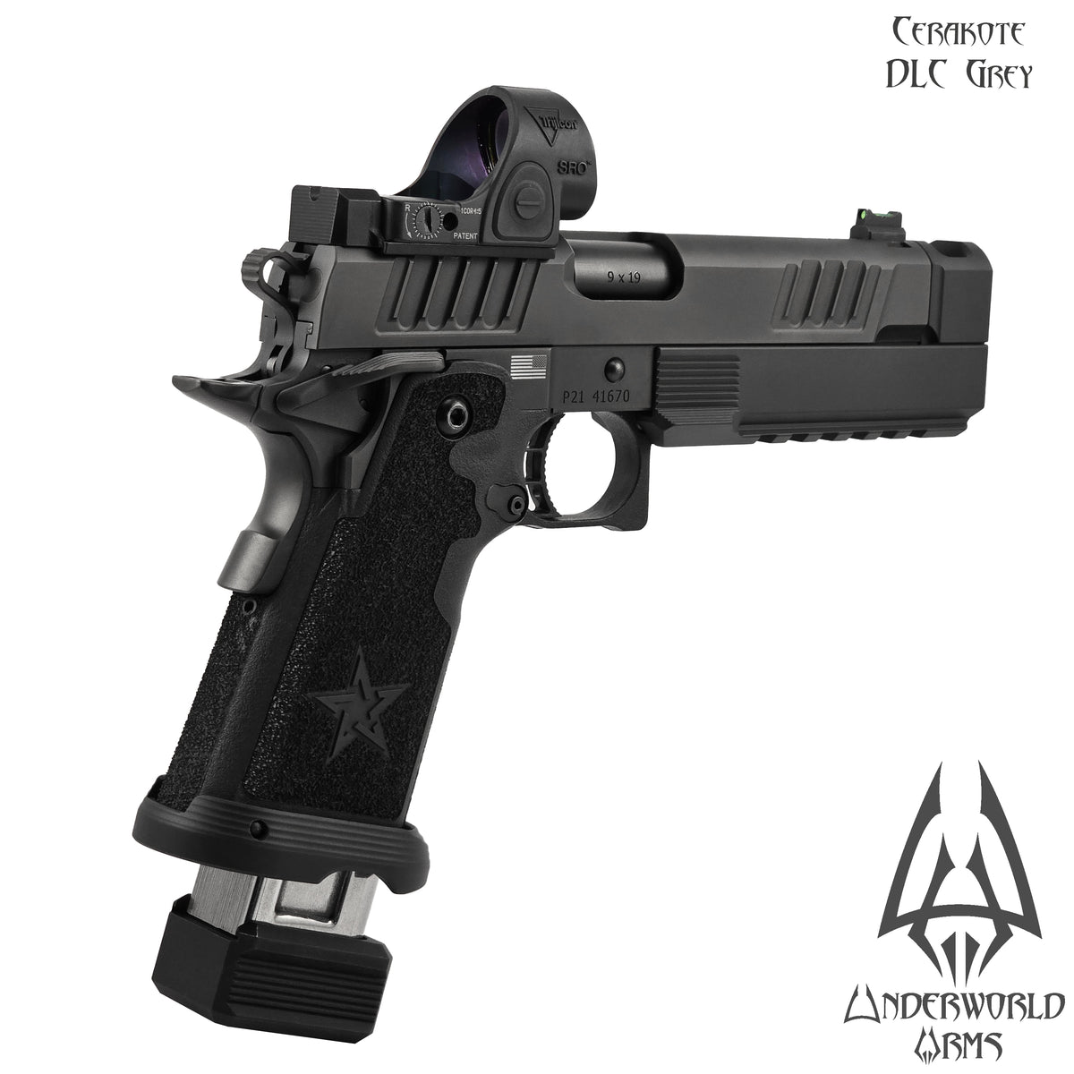 Staccato P Cyclops Compensator Thumb Rest Mk2