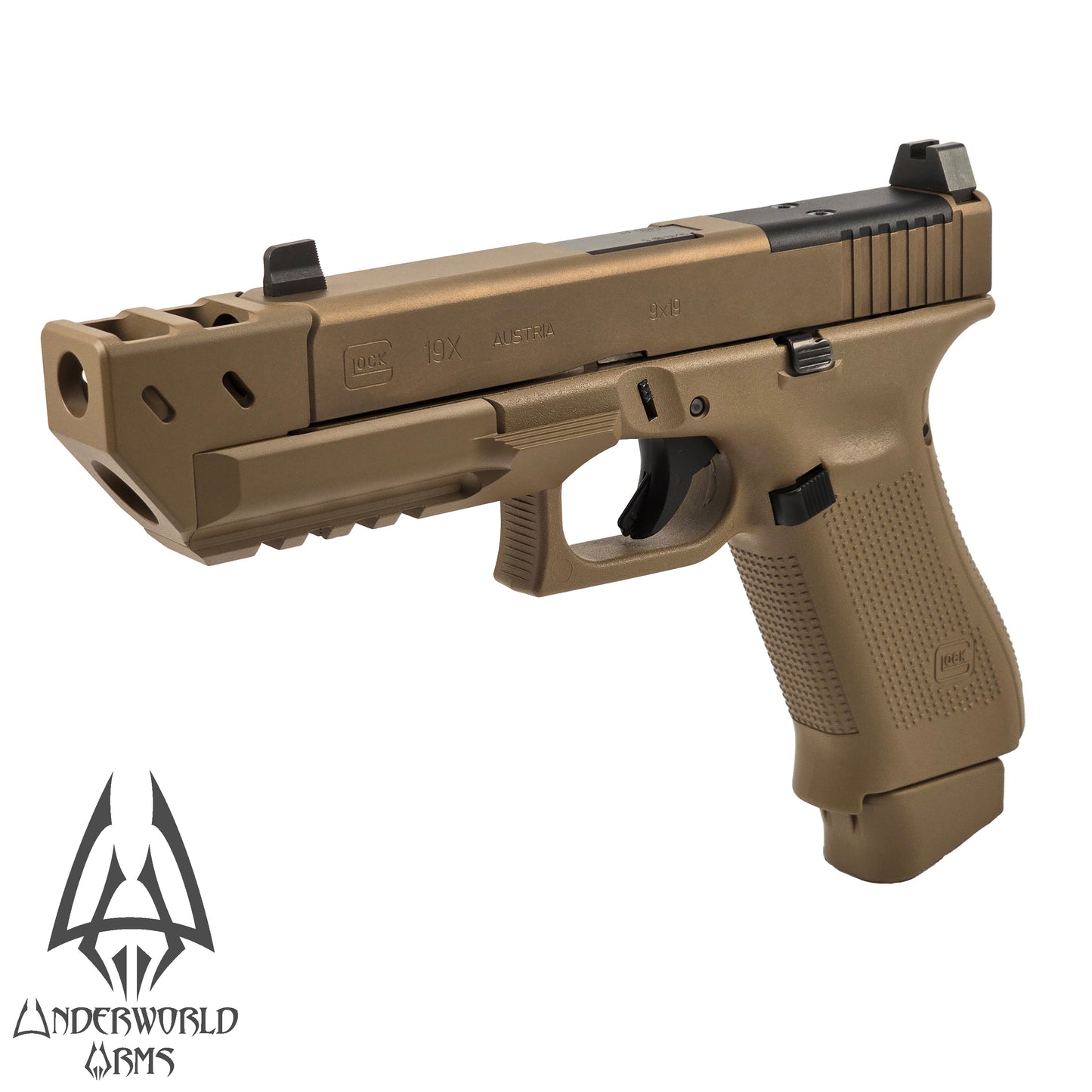 For Glock 19X Gen 5 and 19X V - Basilisk Thumb Rest Compensator