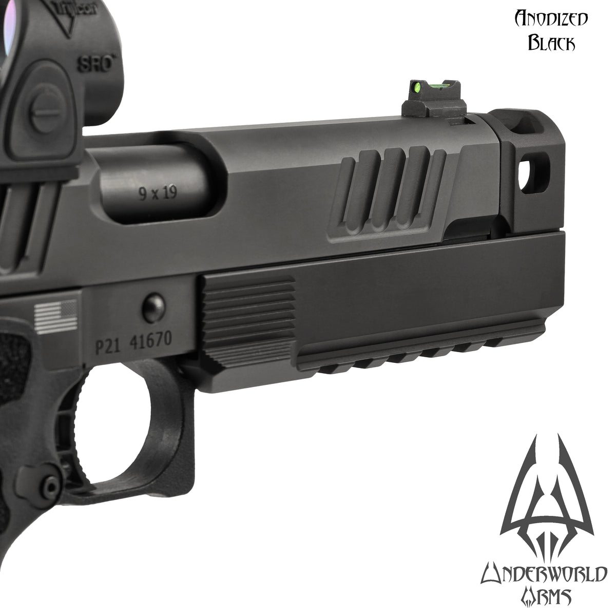 Staccato P Cerberus Compensator Thumb Rest Mk2