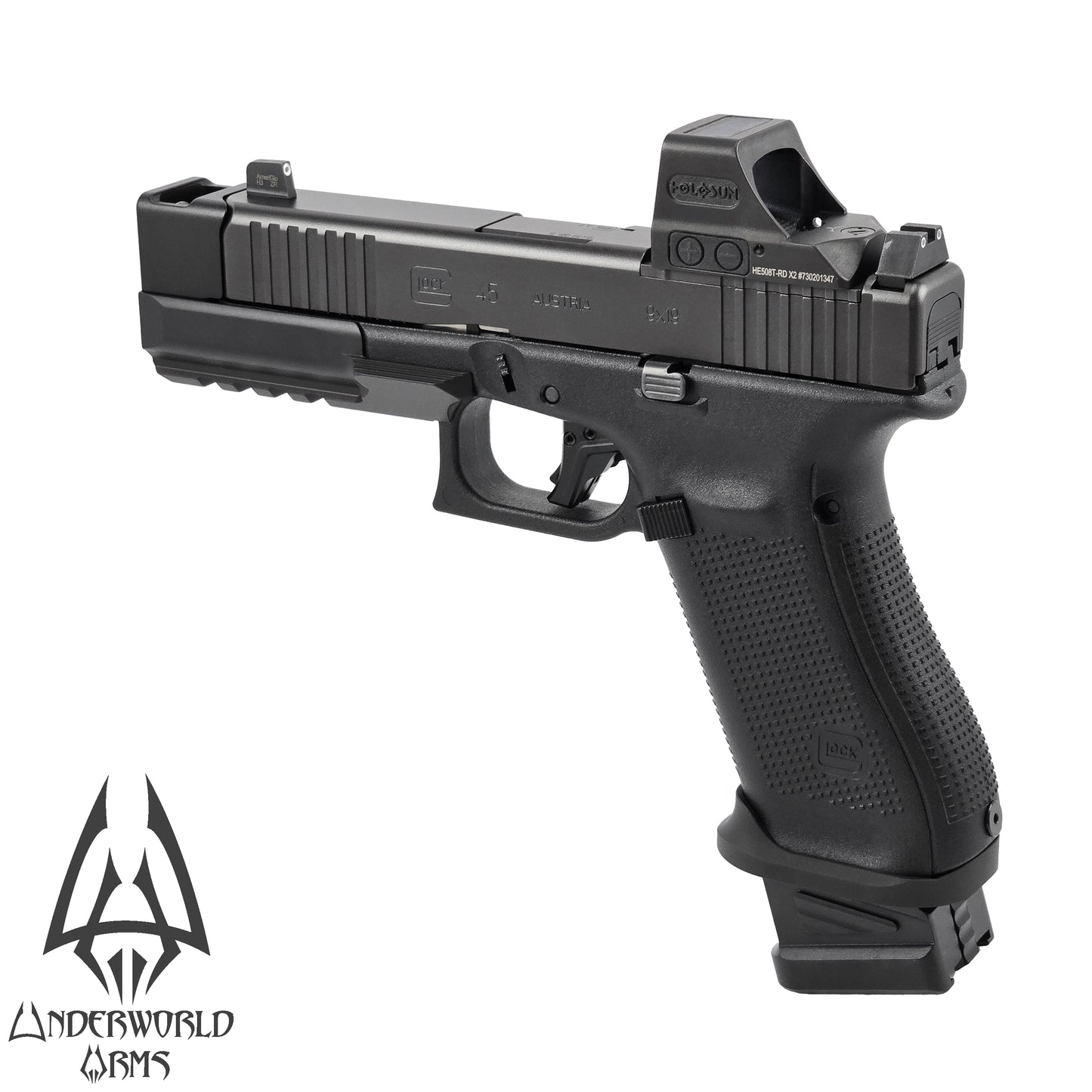 For Glock 19 45 Gen 5 - Cyclops Thumb Rest Compensator - G19 G19v G19x G45