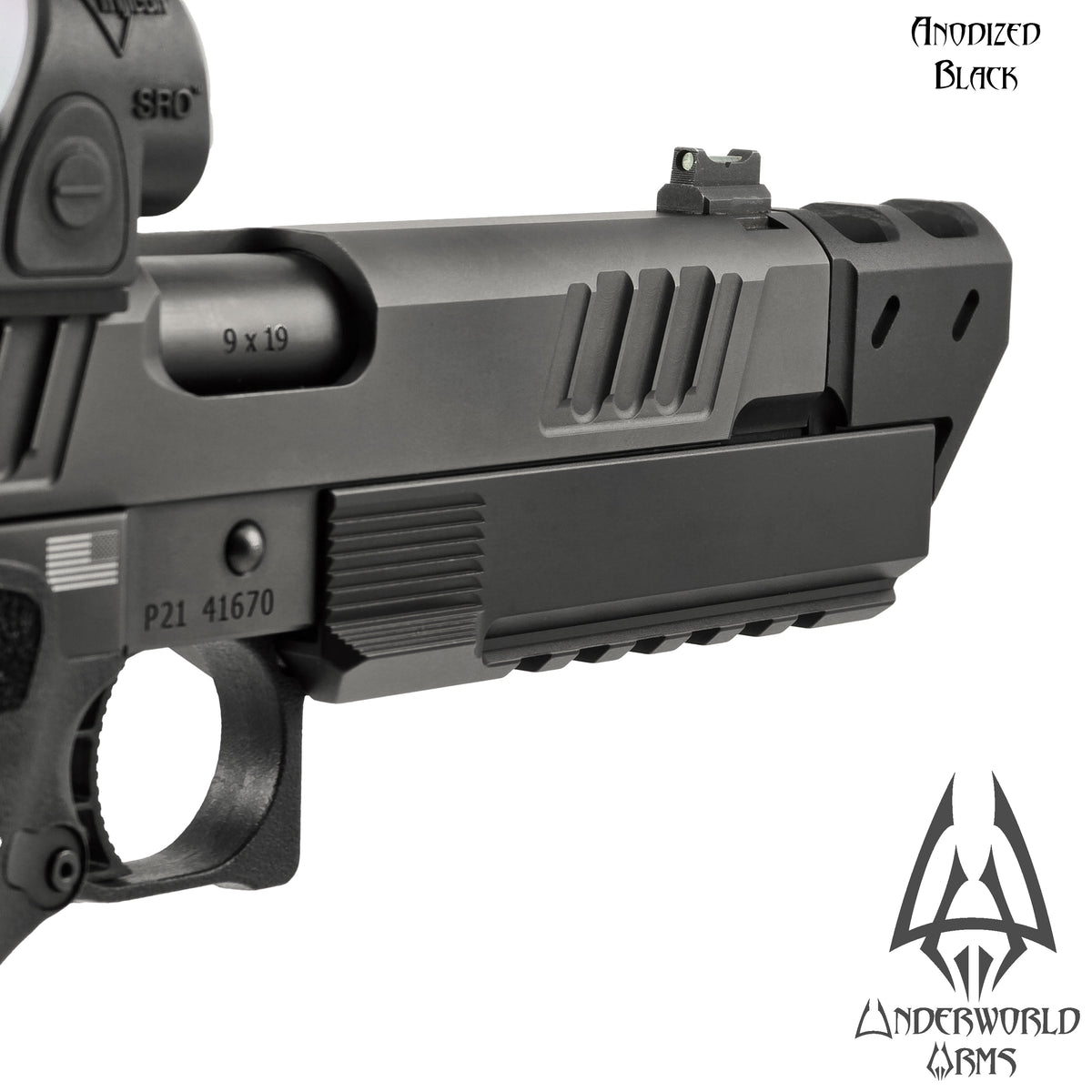 Staccato P Basilisk Compensator Thumb Rest Mk2