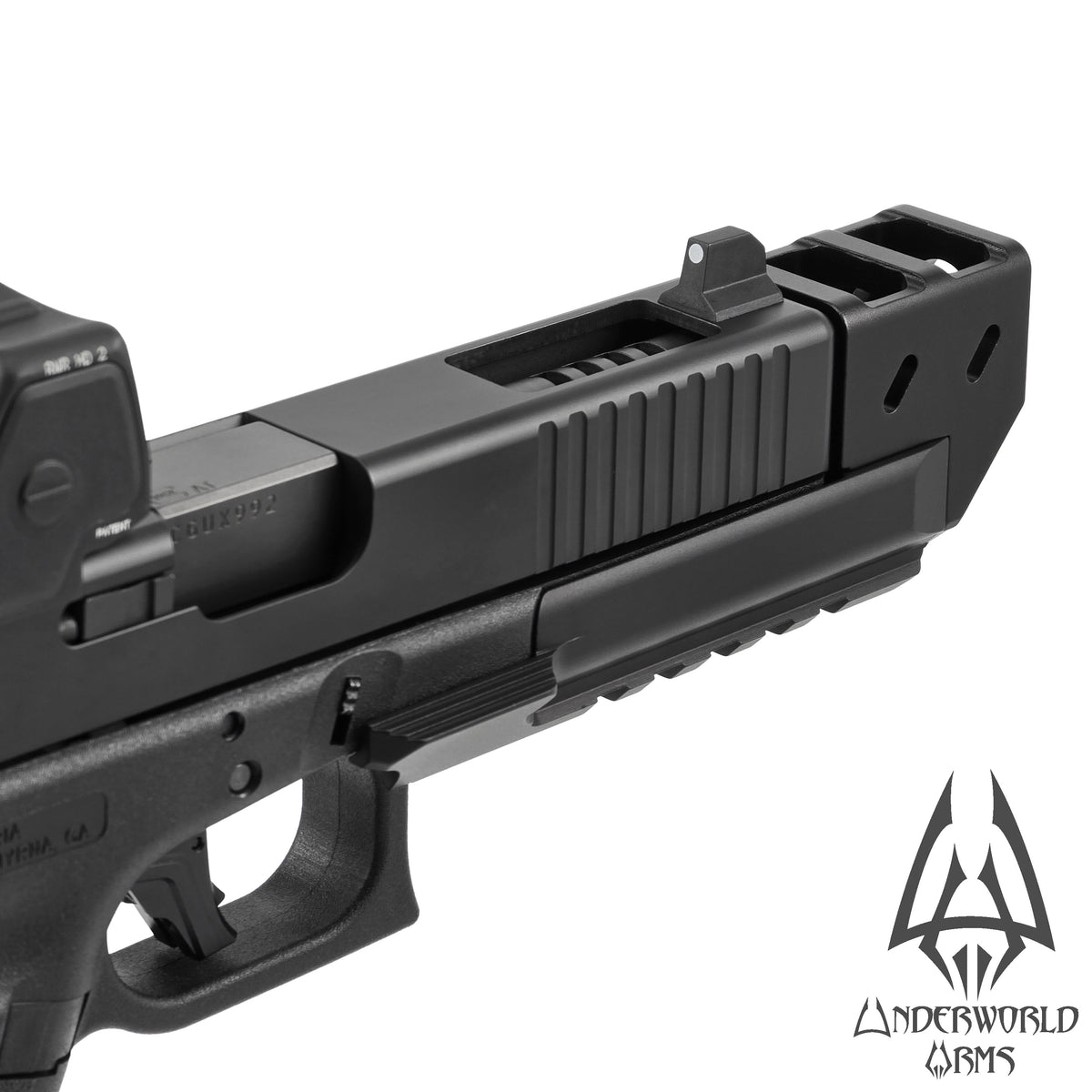 For Glock 17 Gen 3 - Basilisk Thumb Rest Compensator