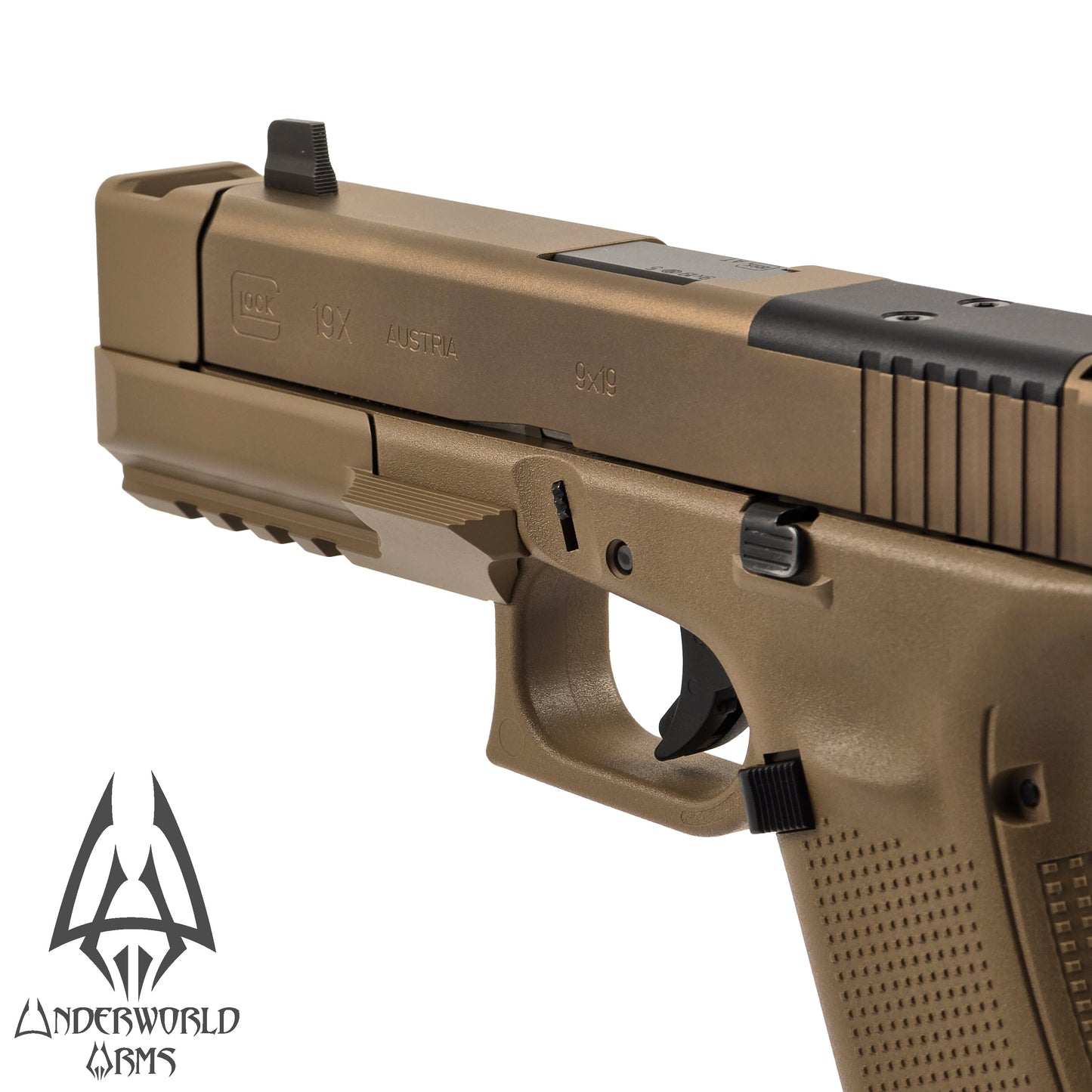 For Glock 19X Gen 5 and 19X V - Cyclops Thumb Rest Compensator
