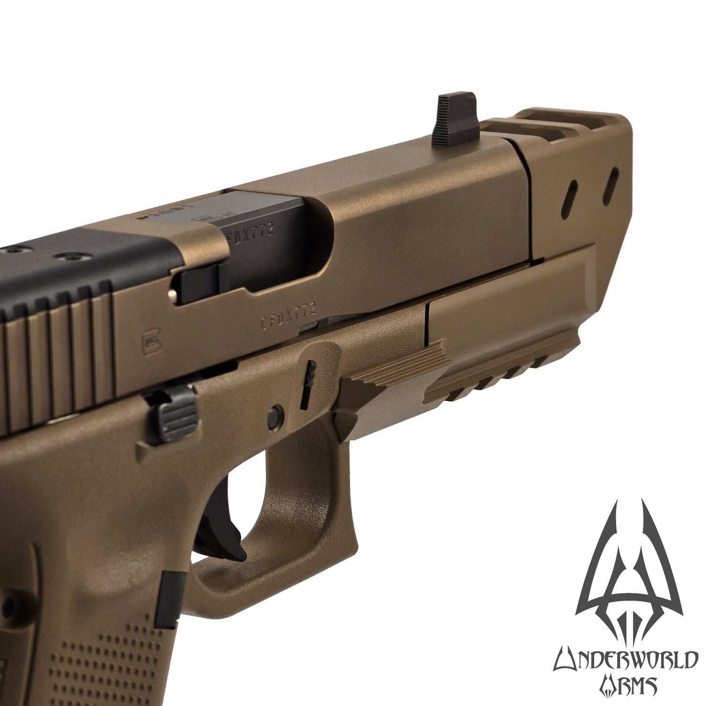 For Glock 19X Gen 5 and 19X V - Basilisk Thumb Rest Compensator