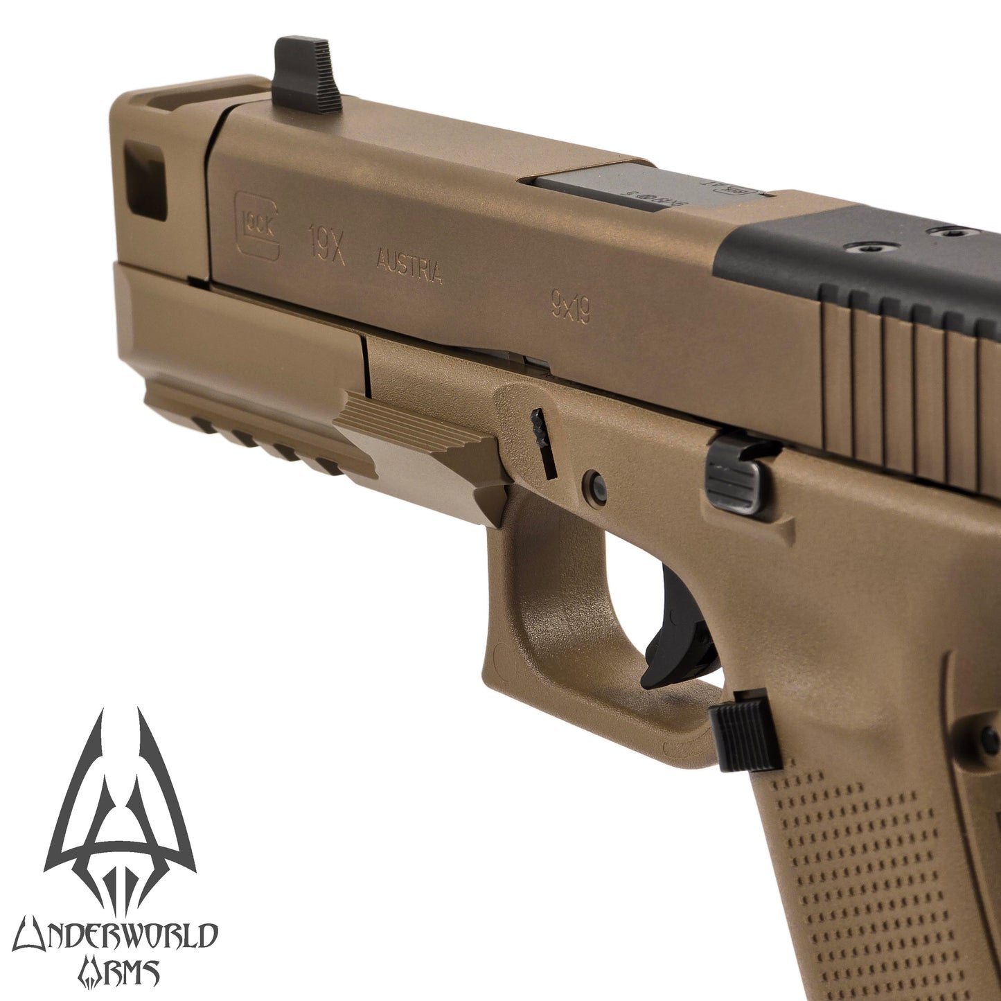 For Glock 19X Gen 5 and 19X V - Cerberus Thumb Rest Compensator