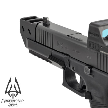 For Glock 19 45 Gen 5 - Basilisk Thumb Rest Compensator - G19 G19v G19x G45