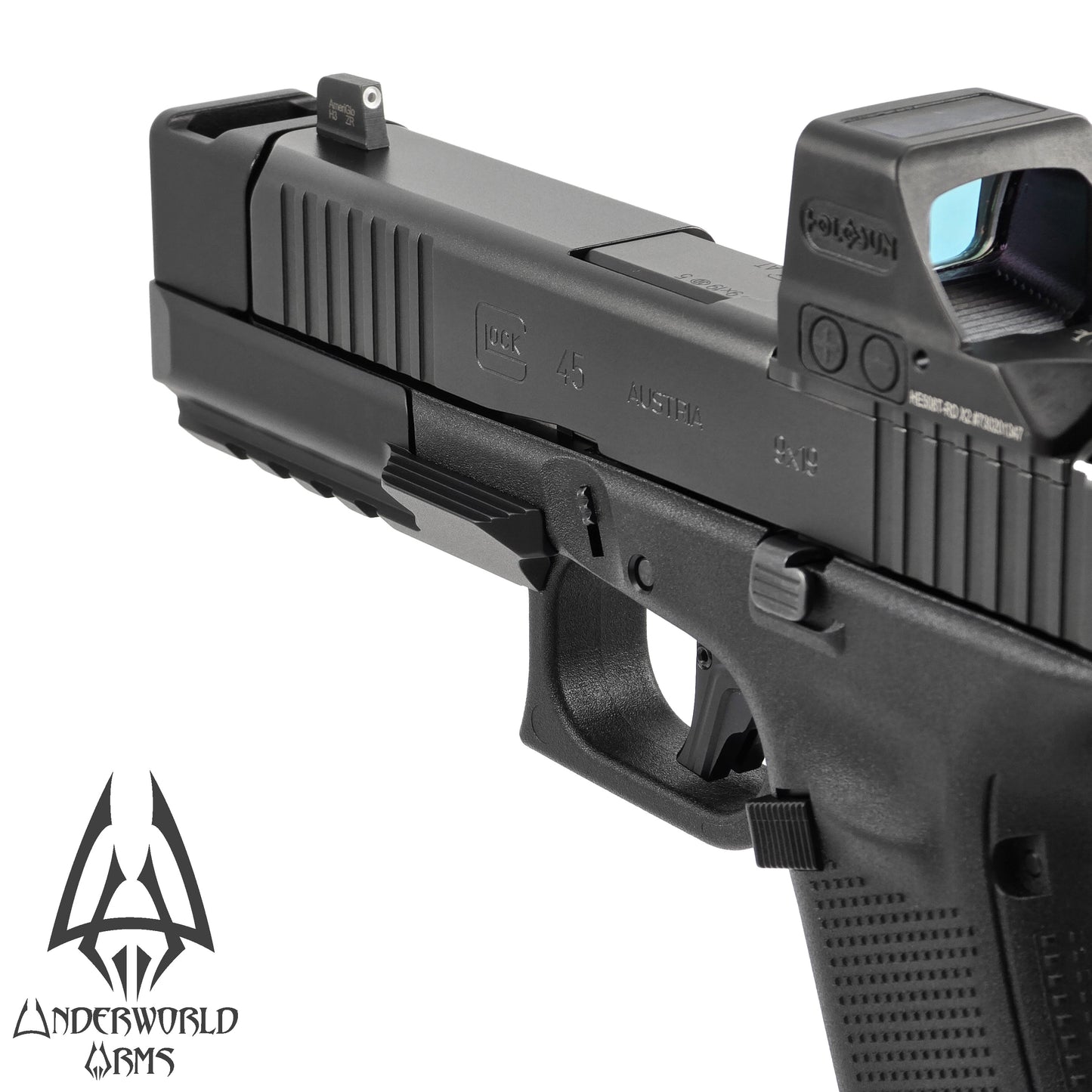 For Glock 19 45 Gen 5 - Cyclops Thumb Rest Compensator - G19 G19v G19x G45