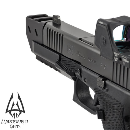 For Glock 19 45 Gen 6 - Basilisk Thumb Rest Compensator - G19.6 G45.6