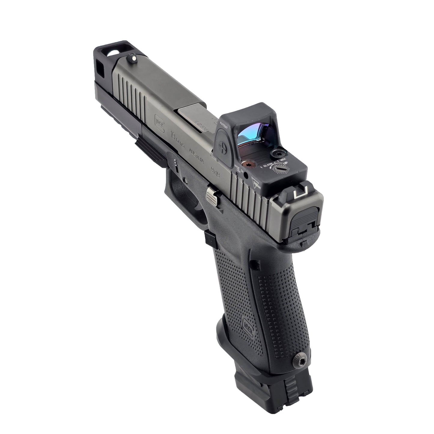 Glock 19 Gen 5 Cerberus Thumb Rest Compensator