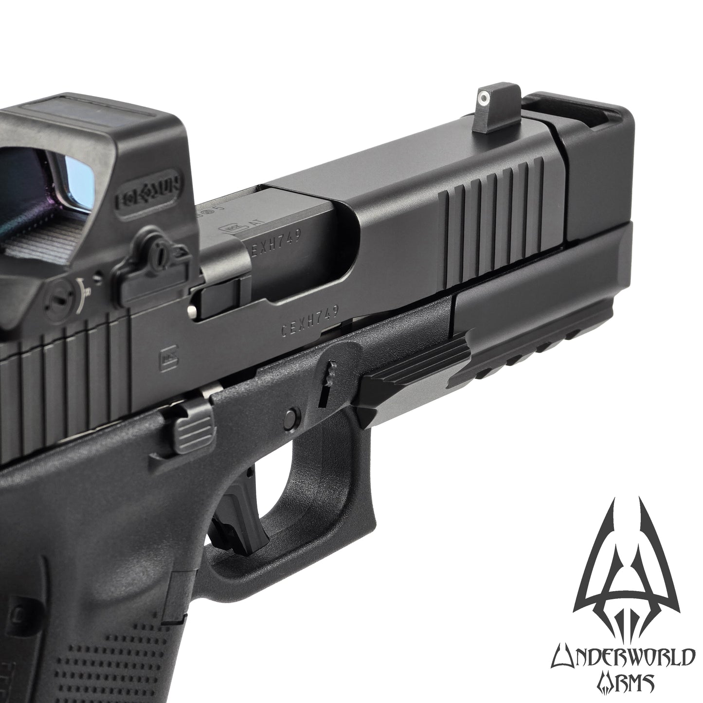For Glock 19 45 Gen 5 - Cyclops Thumb Rest Compensator - G19 G19v G19x G45