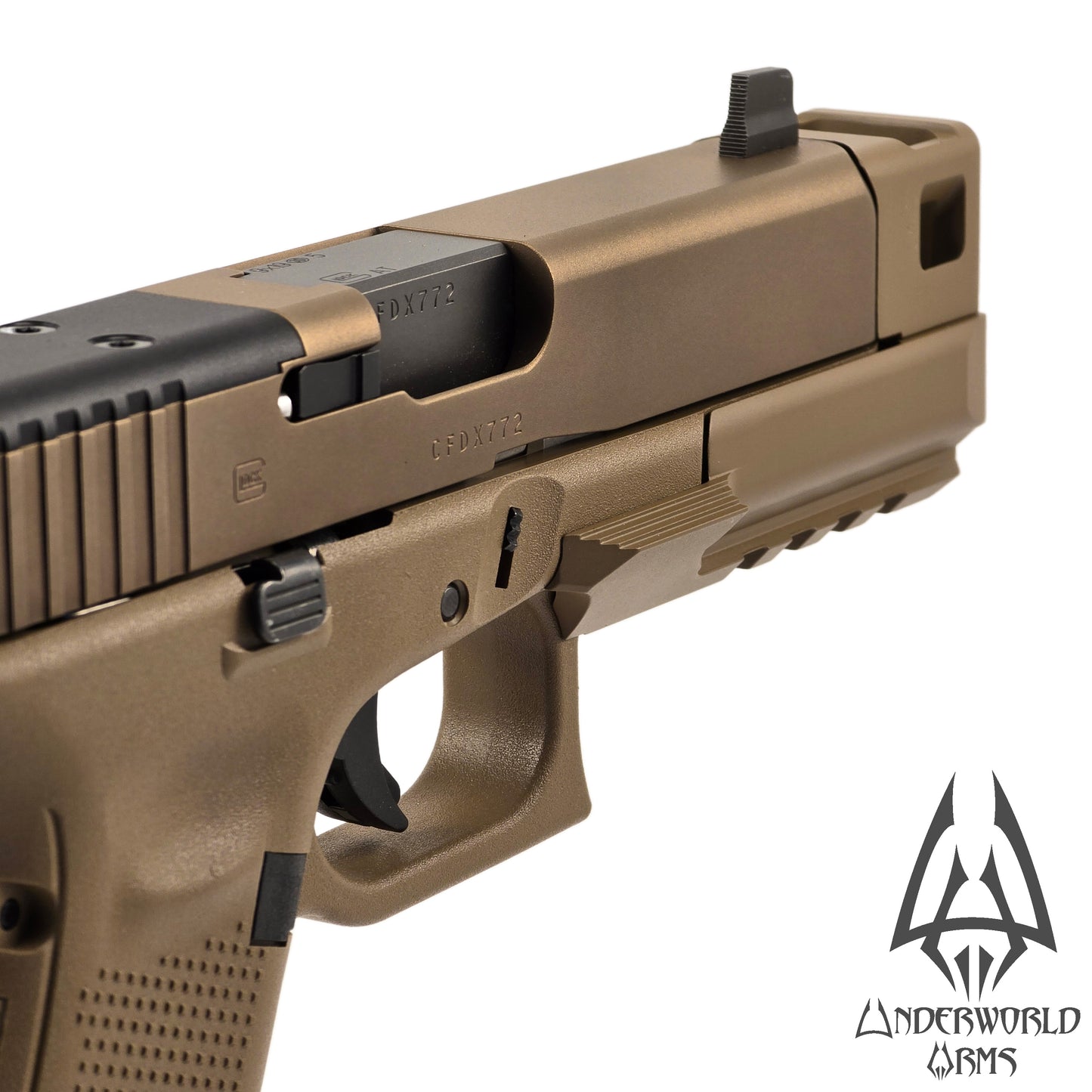 For Glock 19X Gen 5 and 19X V - Cerberus Thumb Rest Compensator