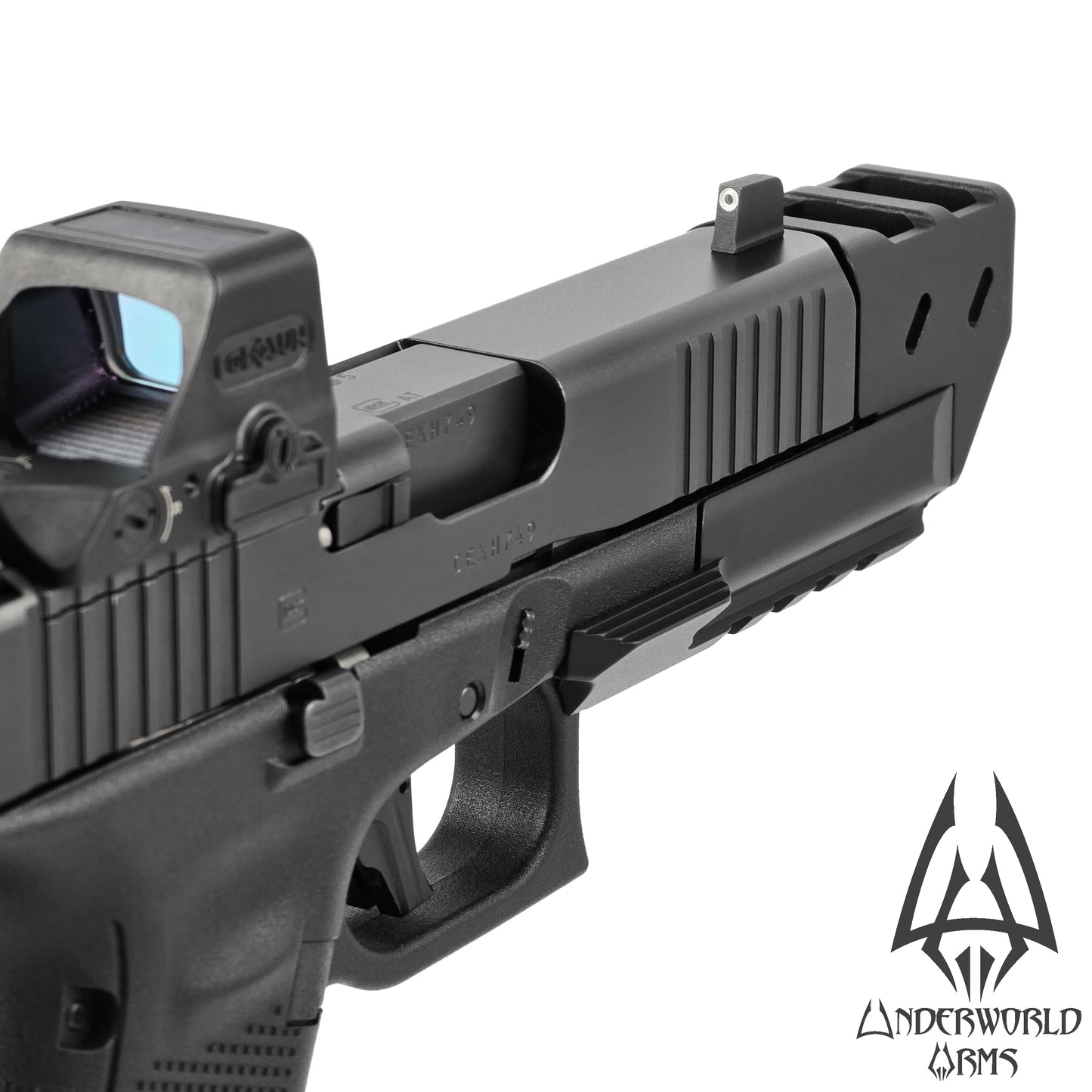 For Glock 19 45 Gen 5 - Basilisk Thumb Rest Compensator - G19 G19v G19x G45