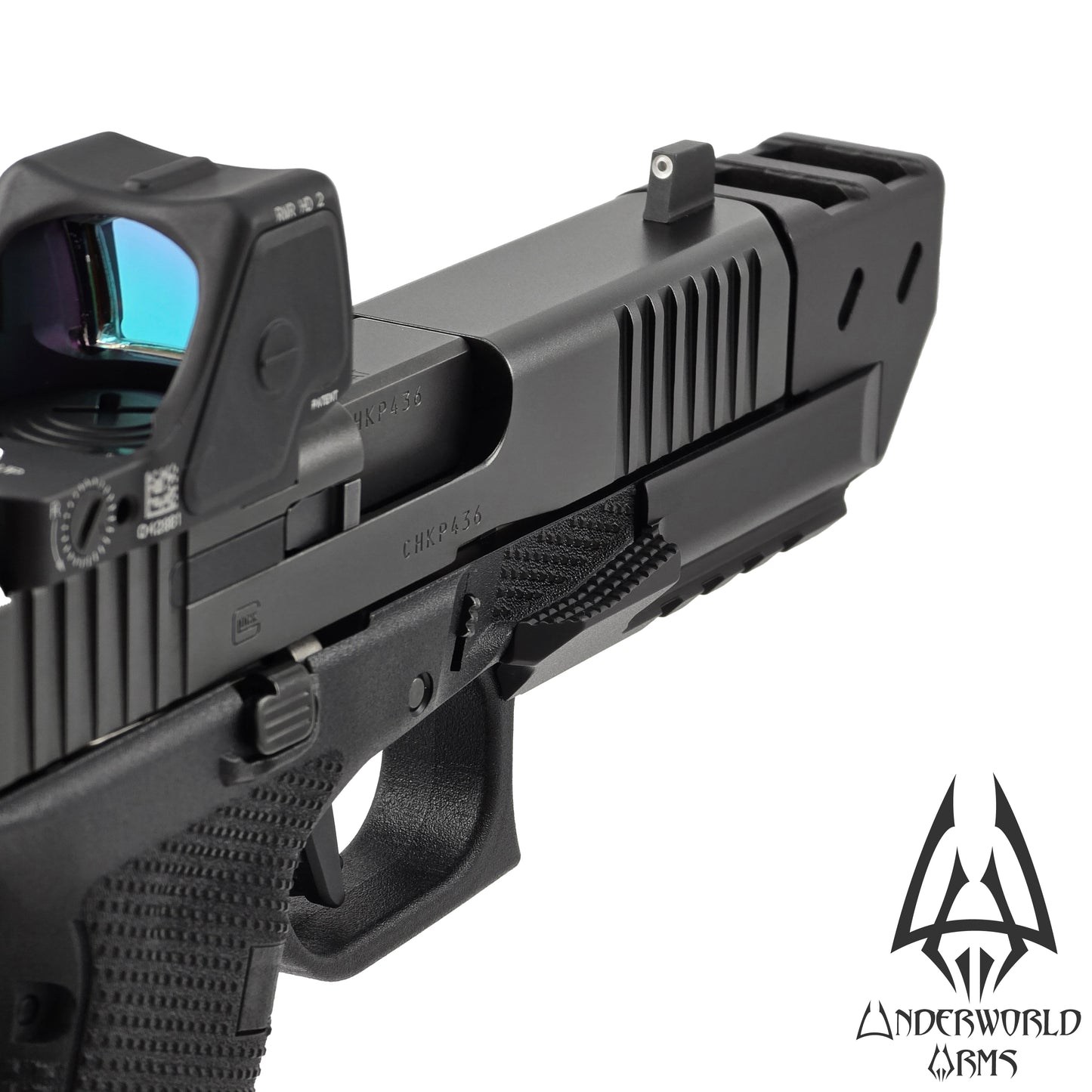 For Glock 19 45 Gen 6 - Basilisk Thumb Rest Compensator - G19.6 G45.6