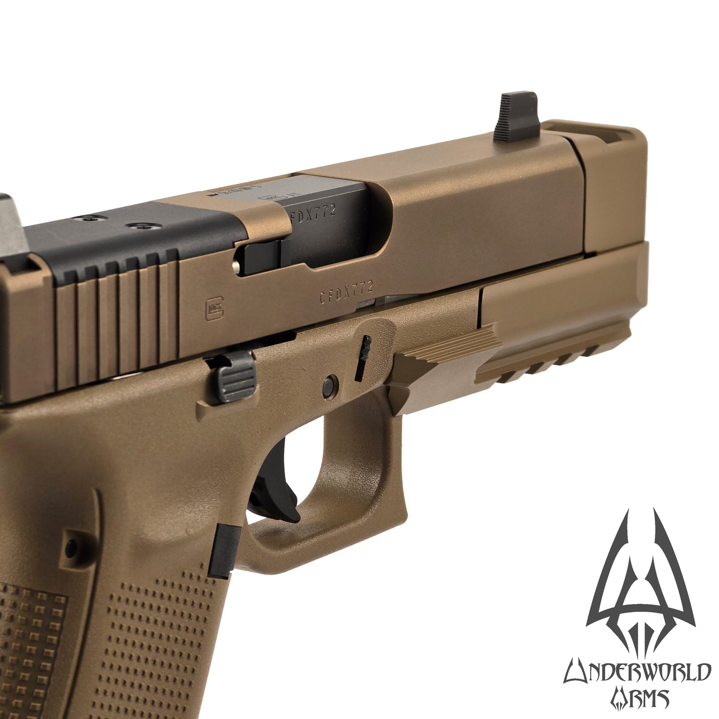 For Glock 19X Gen 5 and 19X V - Cyclops Thumb Rest Compensator