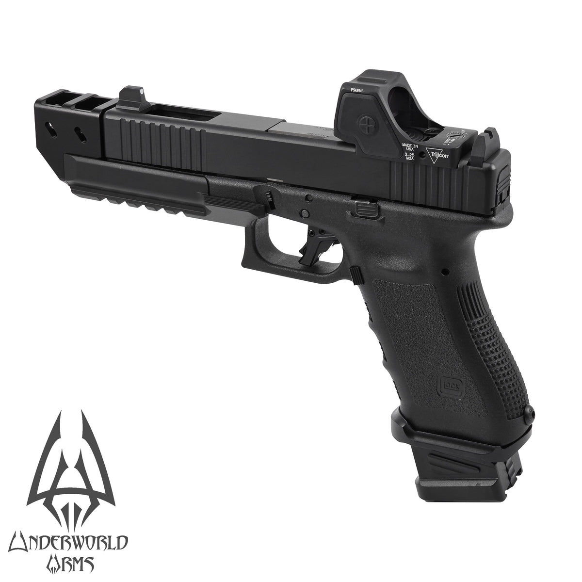 For Glock 17 Gen 3 - Basilisk Thumb Rest Compensator