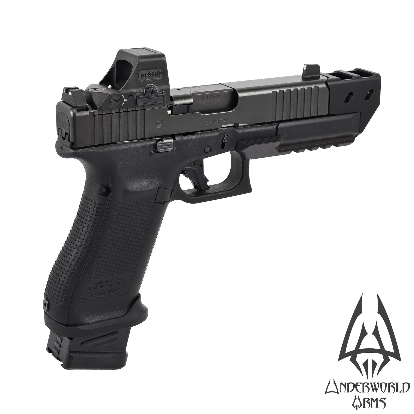 For Glock 19 45 Gen 5 - Basilisk Thumb Rest Compensator - G19 G19v G19x G45