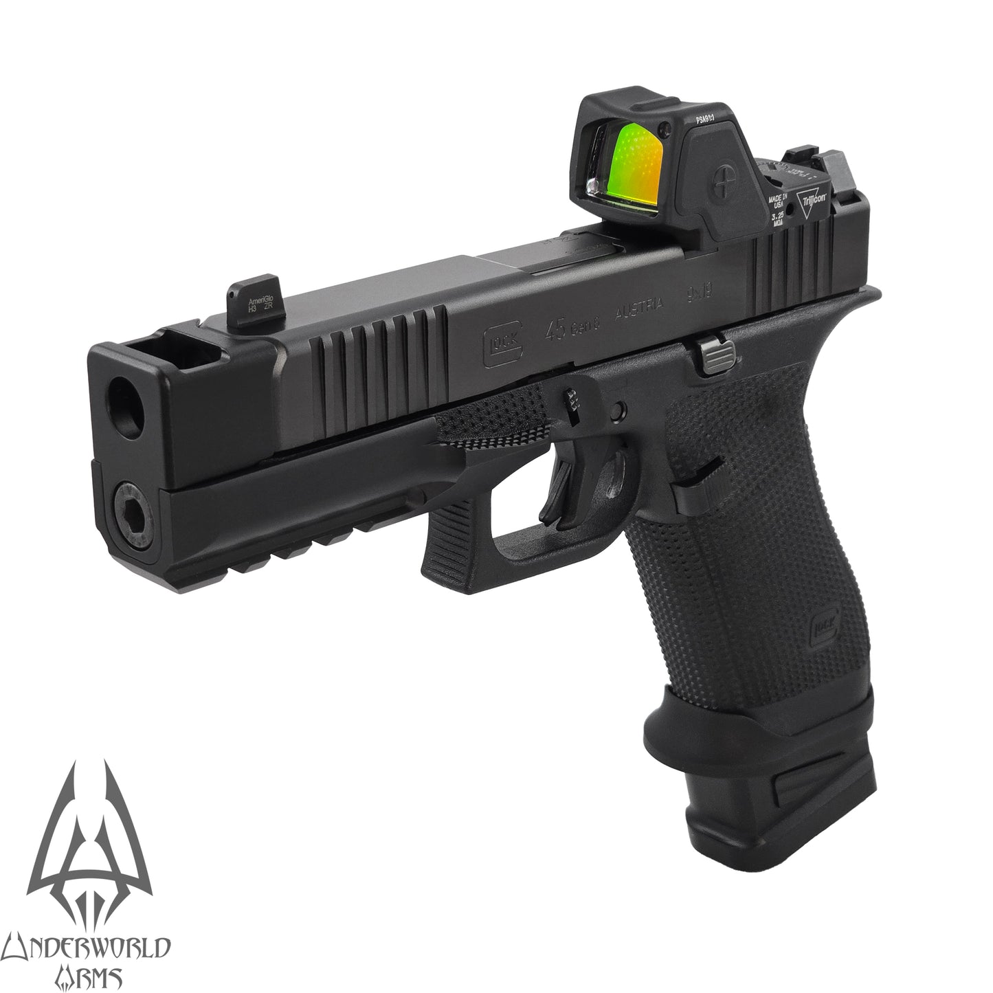 For Glock 19 45 Gen 6 - Cyclops Thumb Rest Compensator - G19.6 G45.6