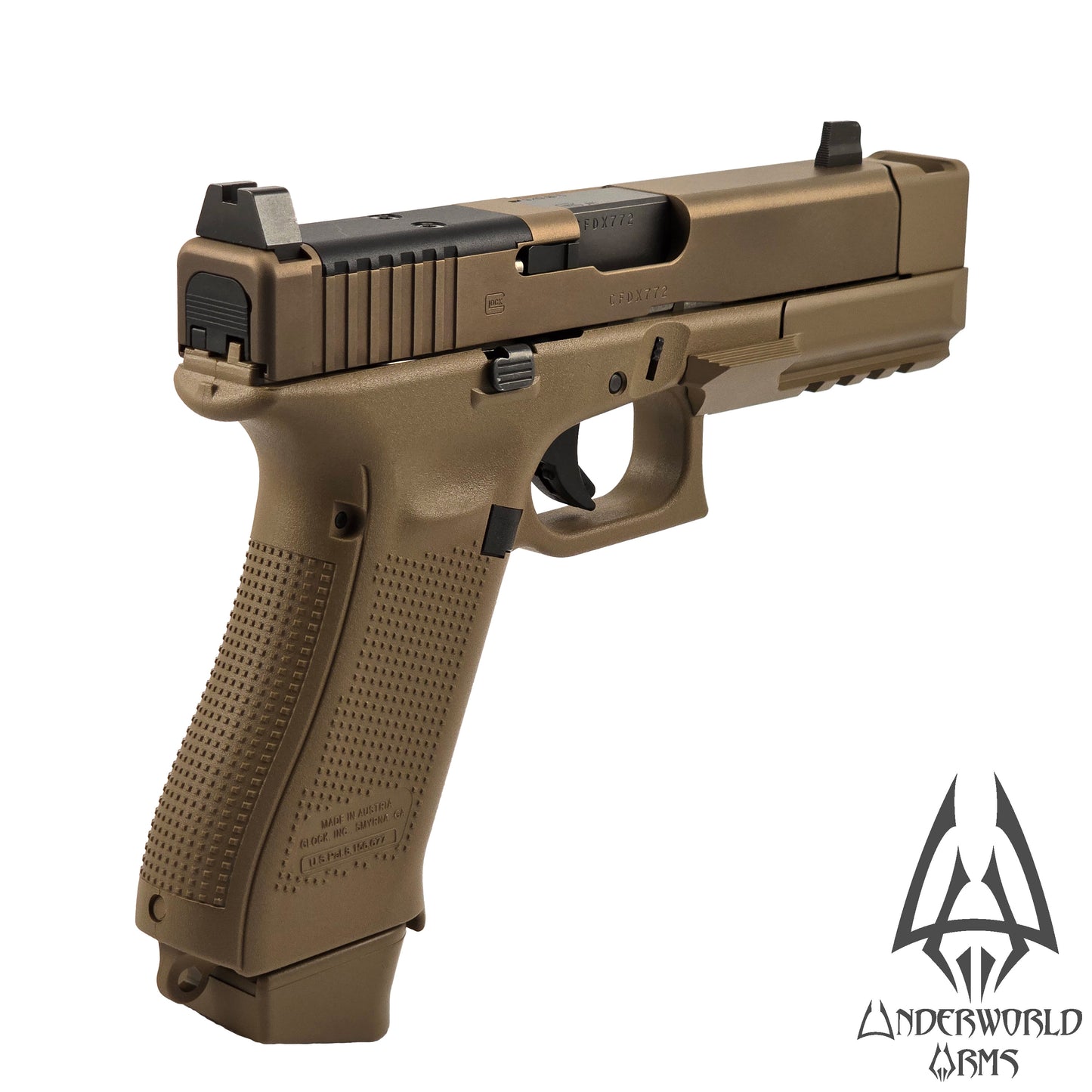 For Glock 19X Gen 5 and 19X V - Cyclops Thumb Rest Compensator