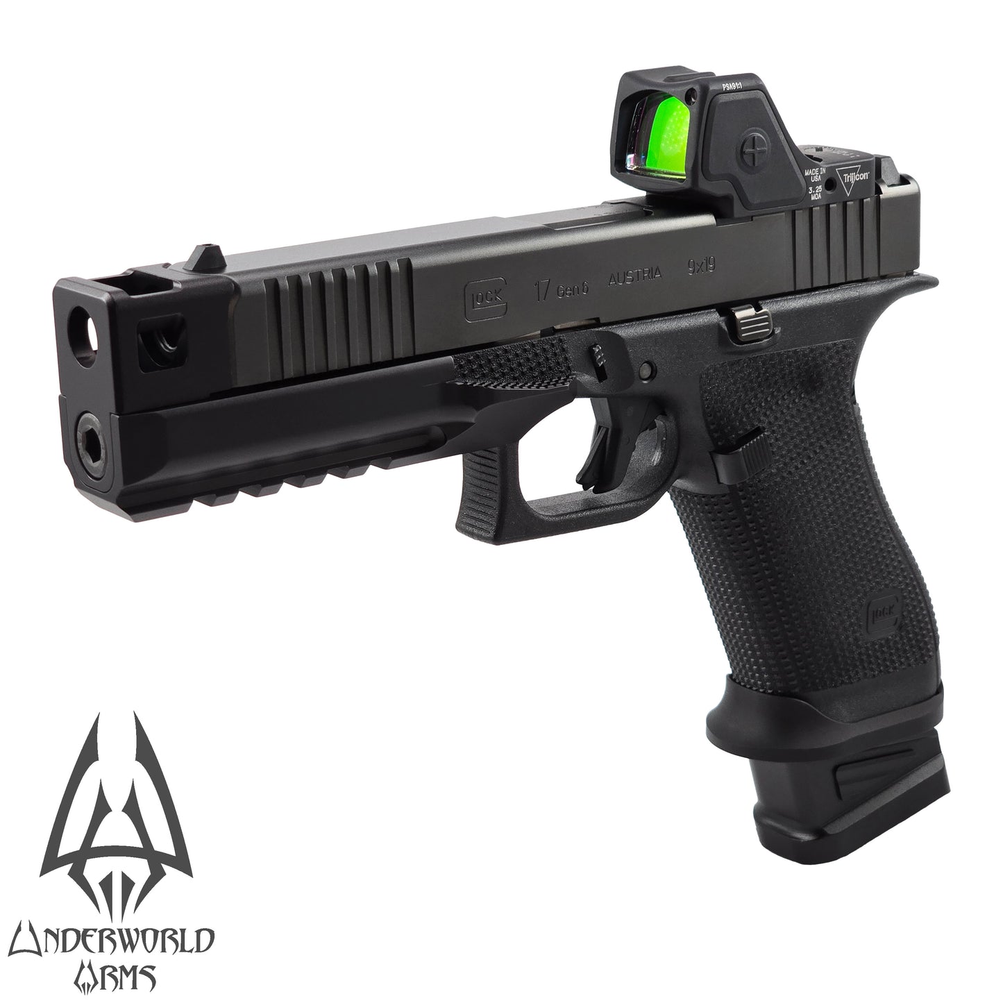 For Glock 17 Gen 6 - Cerberus Thumb Rest Compensator - G17.6 G17
