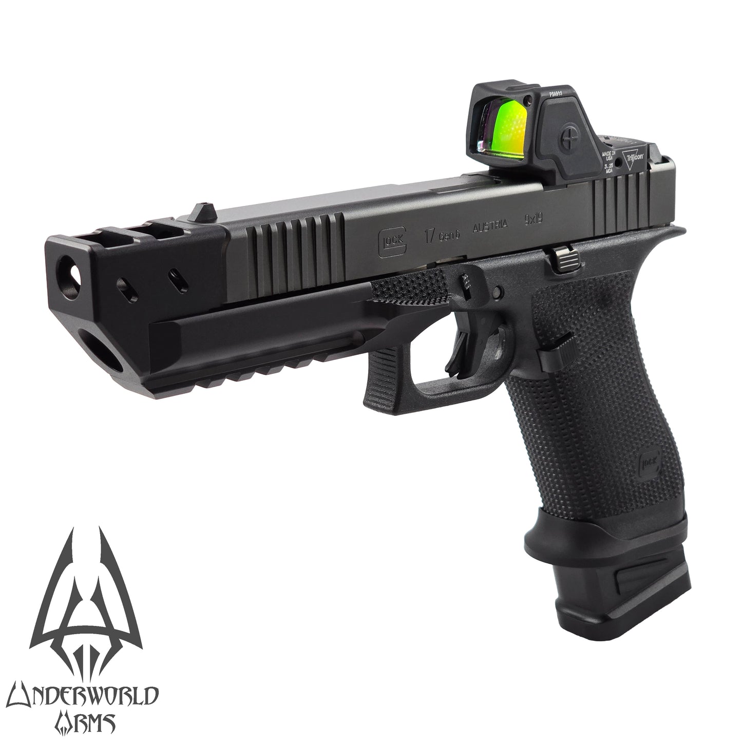 For Glock 17 Gen 6 - Basilisk Thumb Rest Compensator - G17