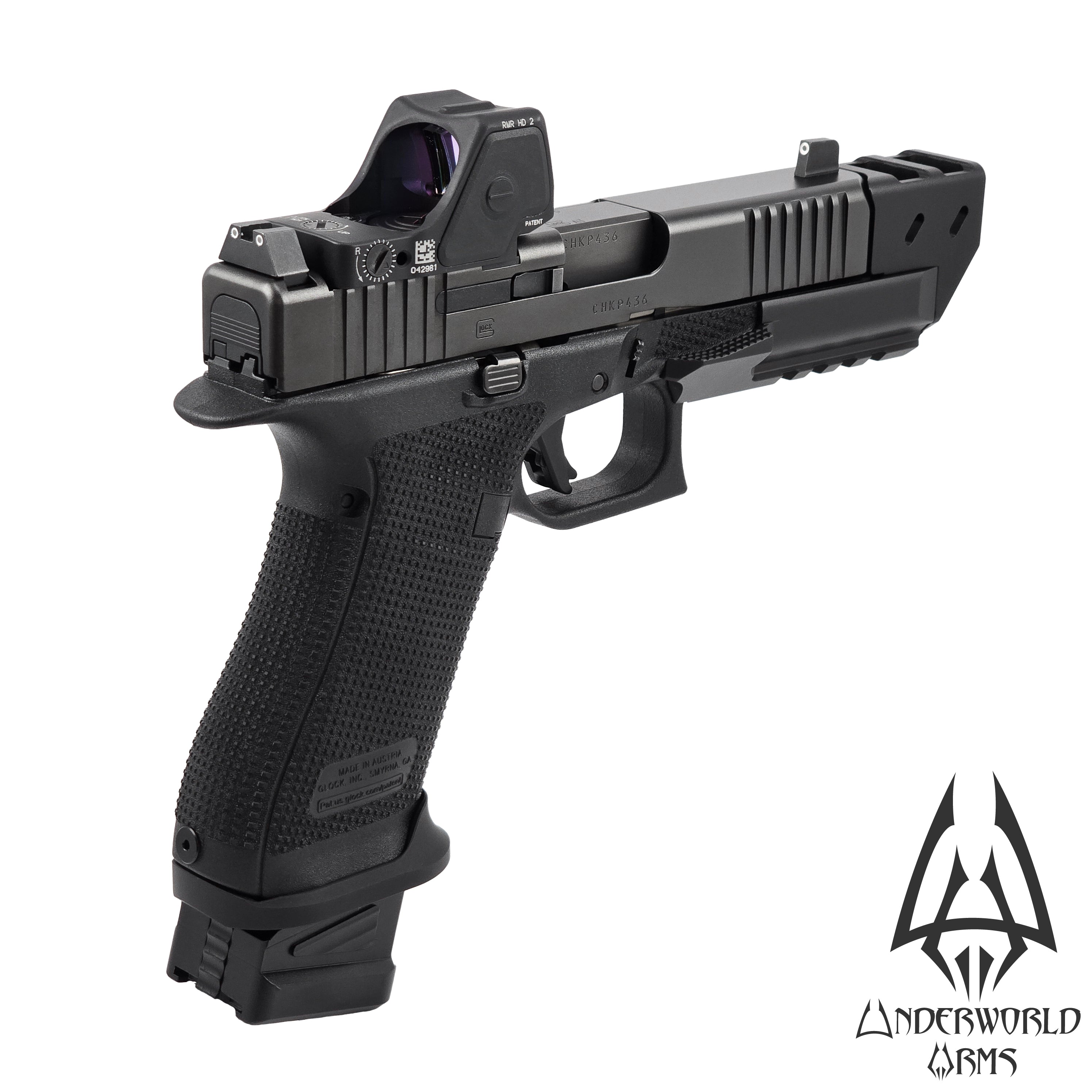 For Glock 19 45 Gen 6 - Basilisk Thumb Rest Compensator - G19.6