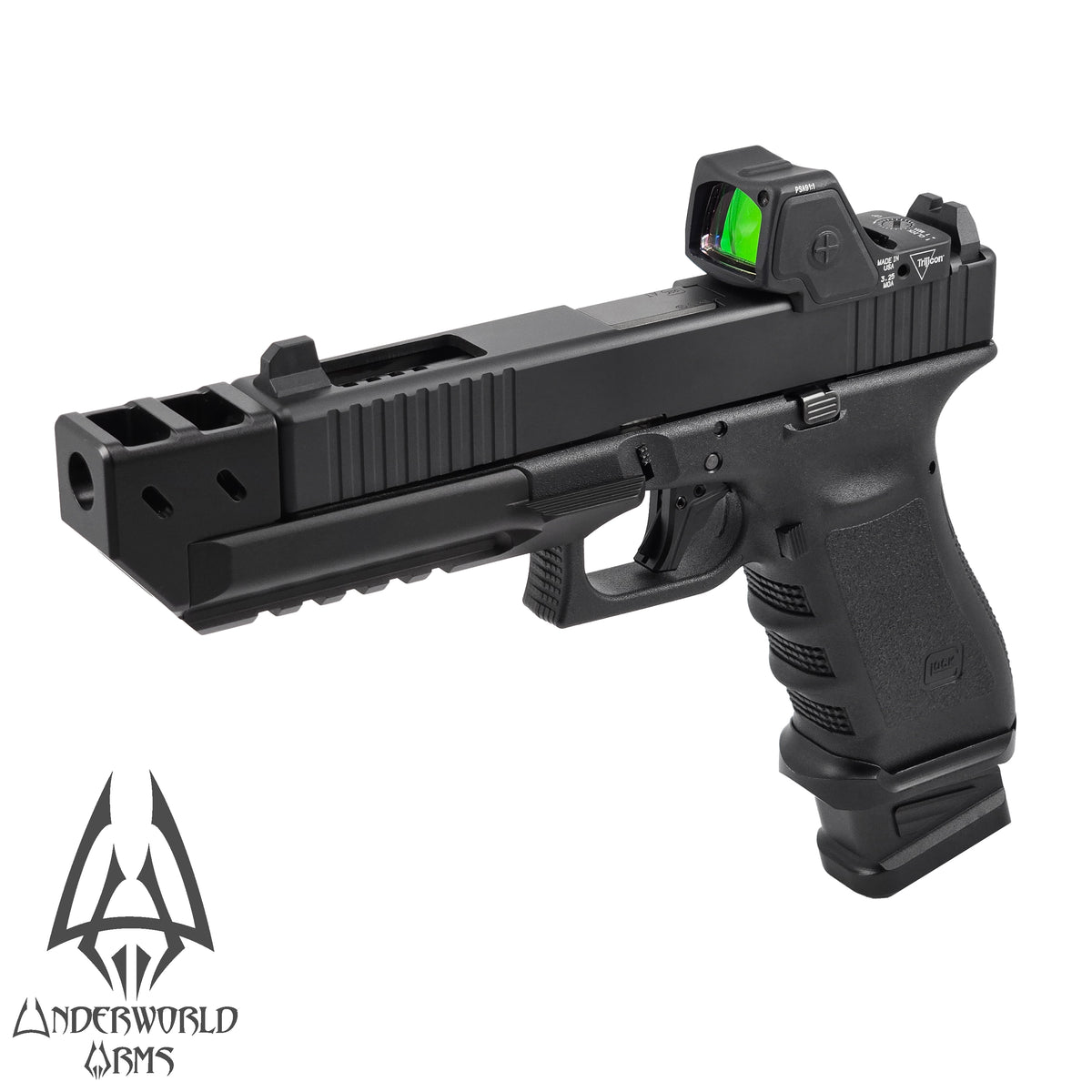 For Glock 17 Gen 3 - Basilisk Thumb Rest Compensator