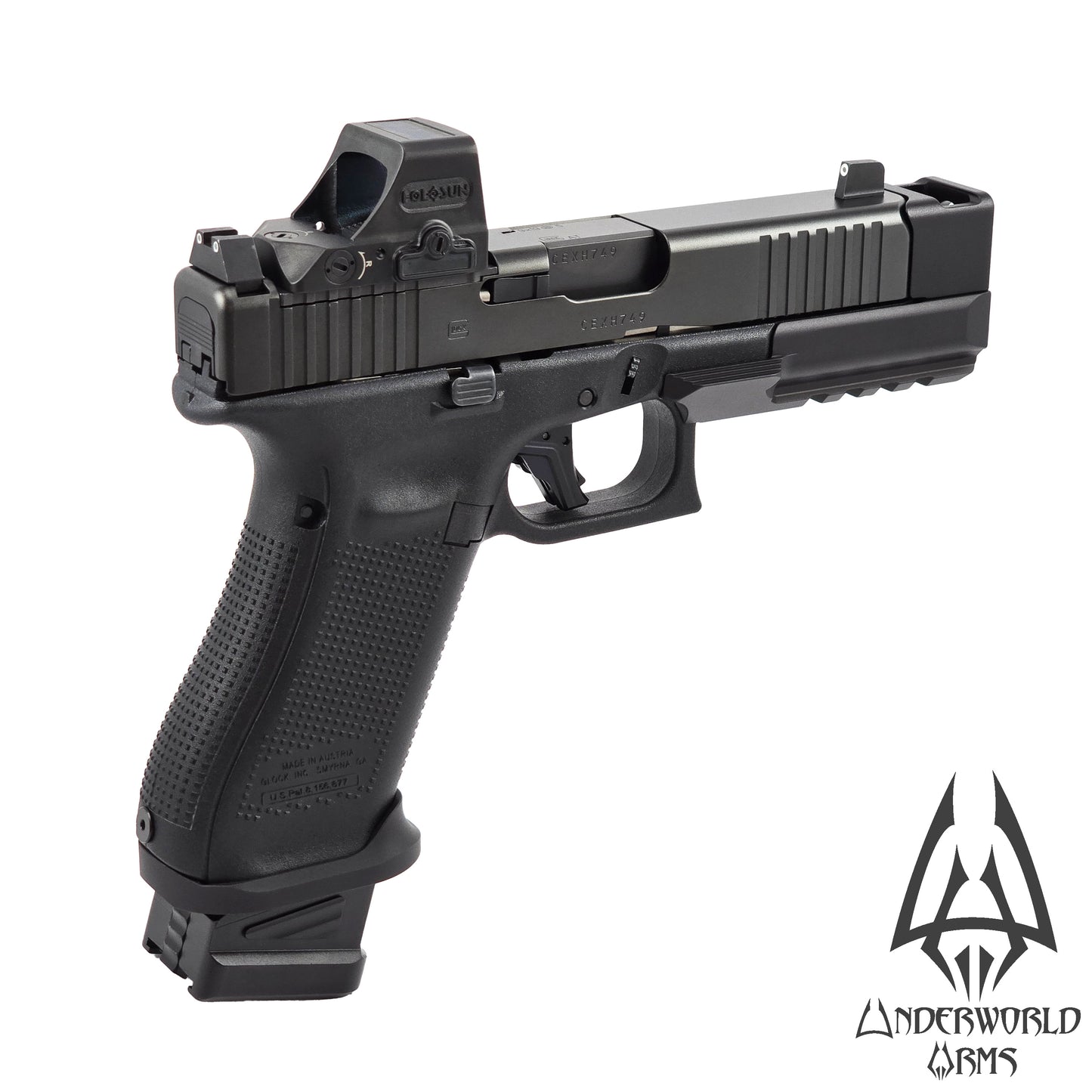 For Glock 19 45 Gen 5 - Cyclops Thumb Rest Compensator - G19 G19v G19x G45